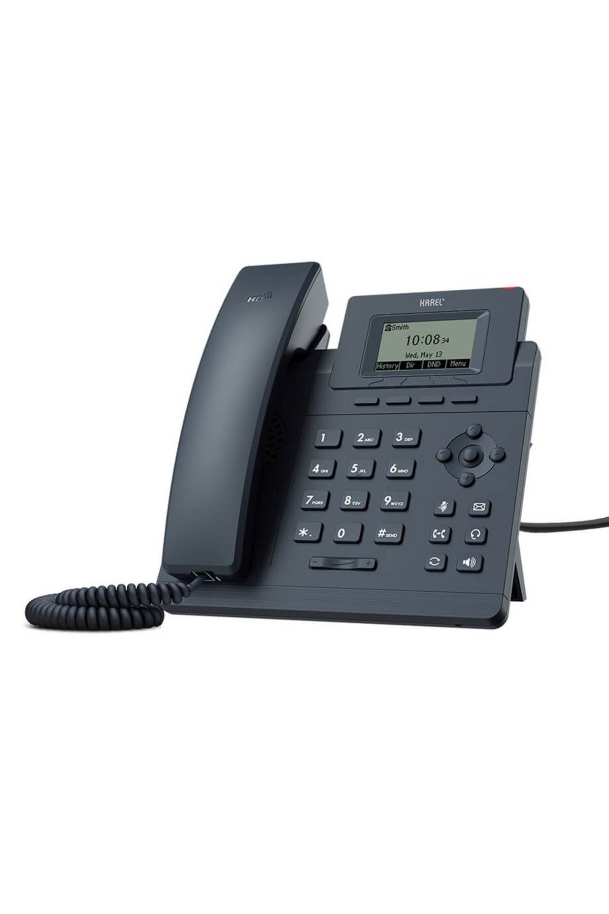 Karel İp310 Masaüstü İp Telefon (Adaptör Dahil)