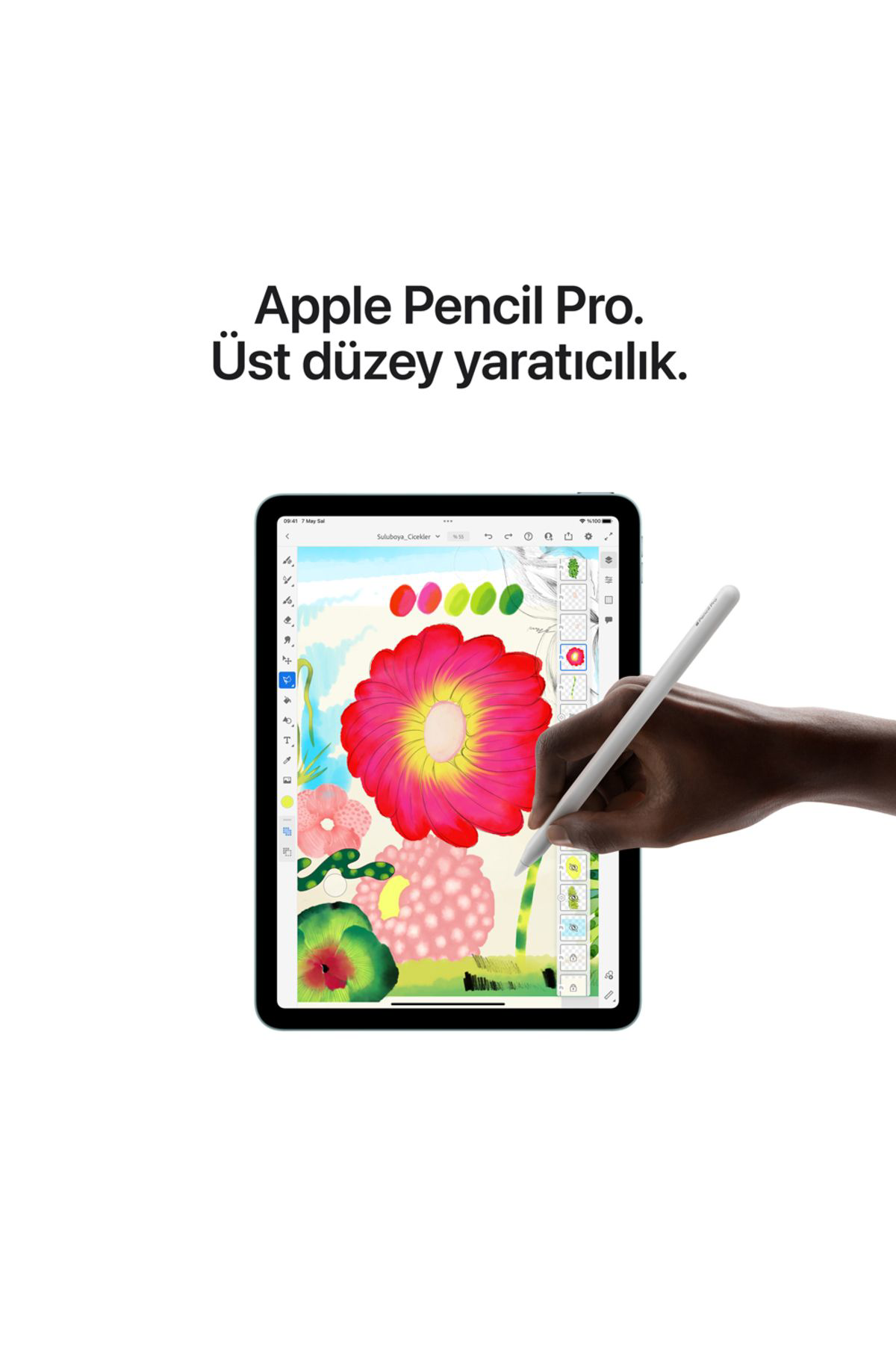 Apple İpad Air M2 11 İnç Wi-Fi 512Gb (Muwl3tu/A) - Uzay Grisi