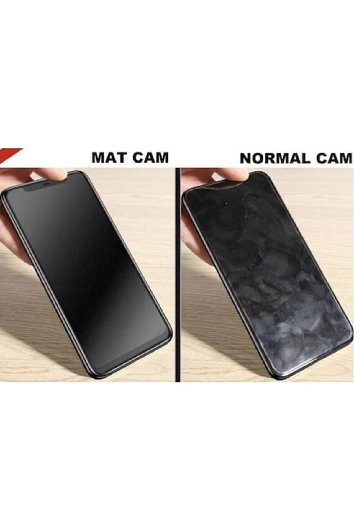 Mcasering İphone 12 İphone 12 Pro Mat Seramik Cam Nano Esnek Kirilmaz Full 