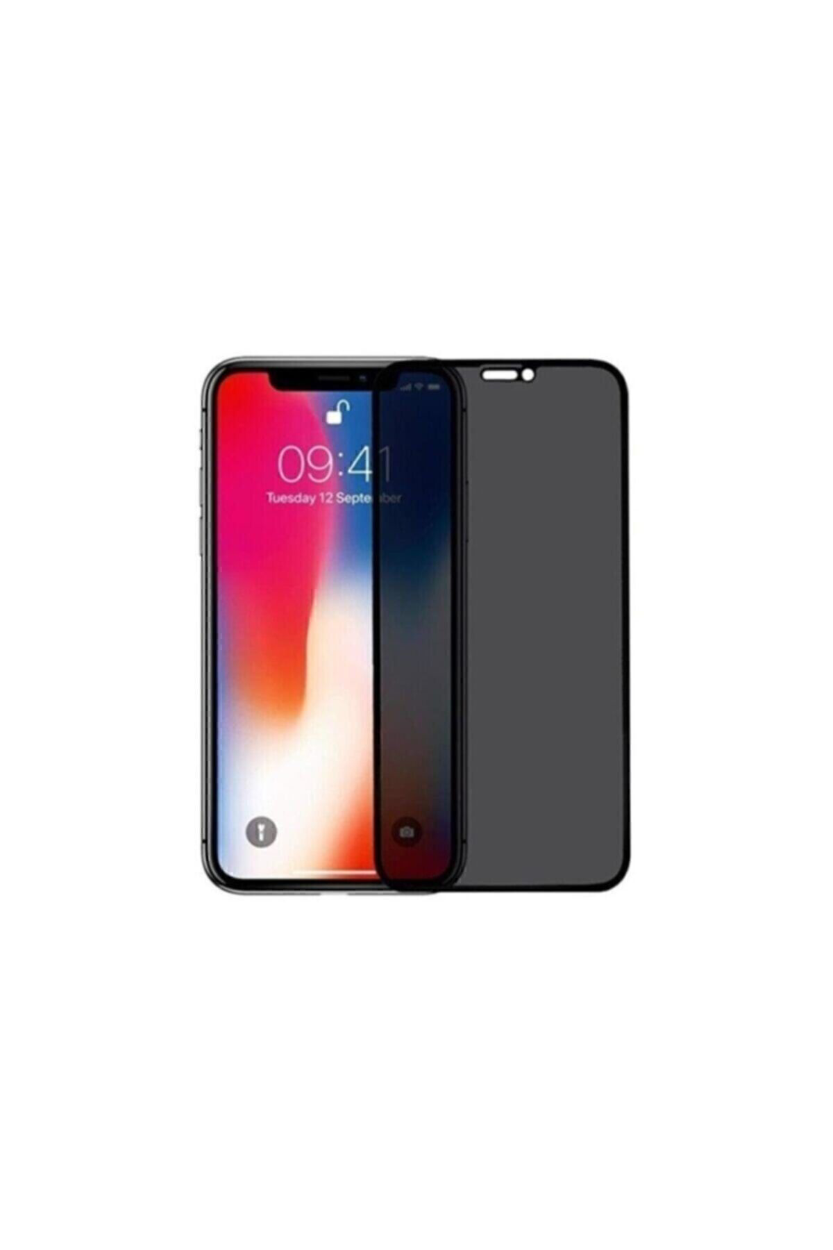 Mcasering İphone X /Xs/ 11 Pro Hayalet Gizlilik Filtreli Cam Ekran Koruyucu