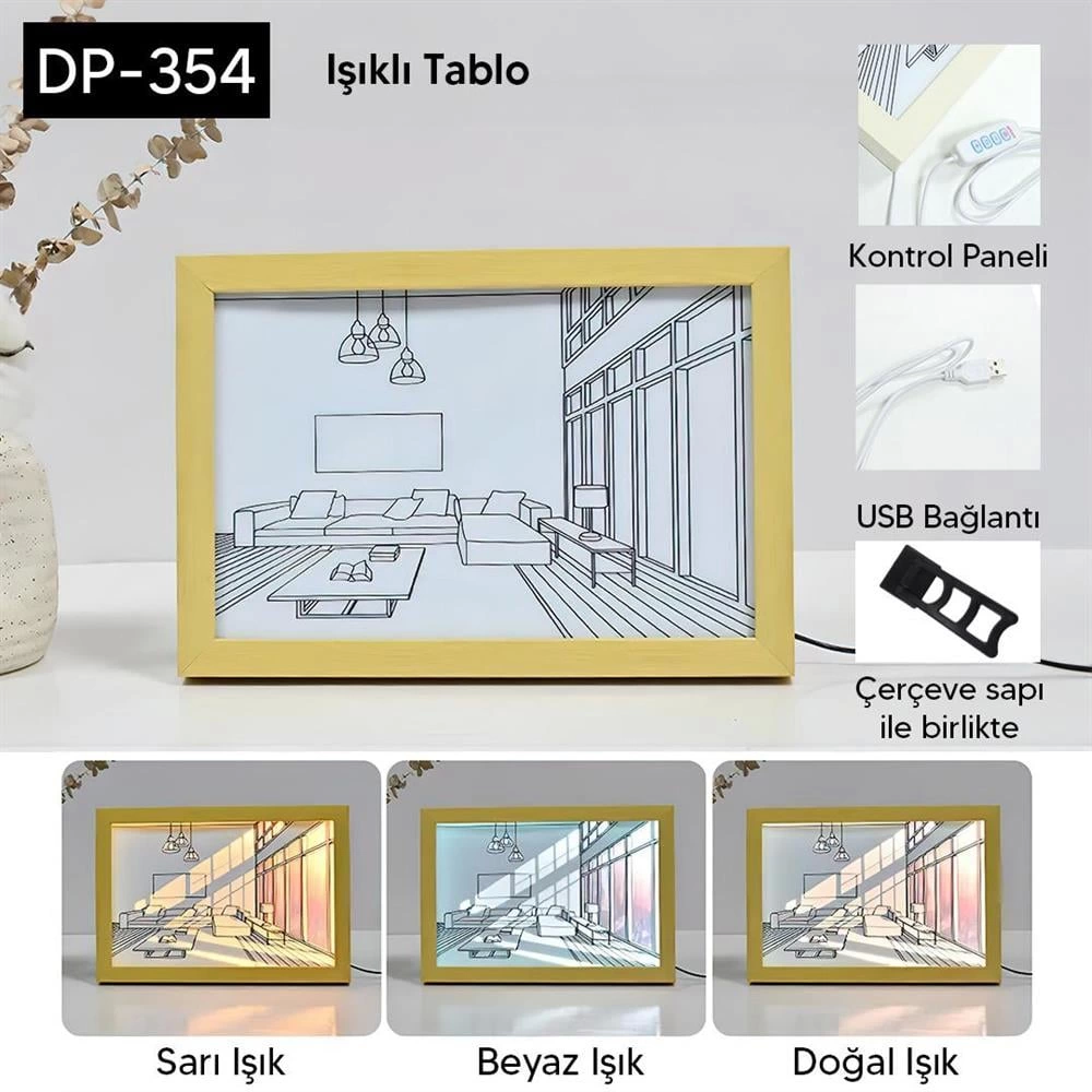 Byntr İşikli Tablo