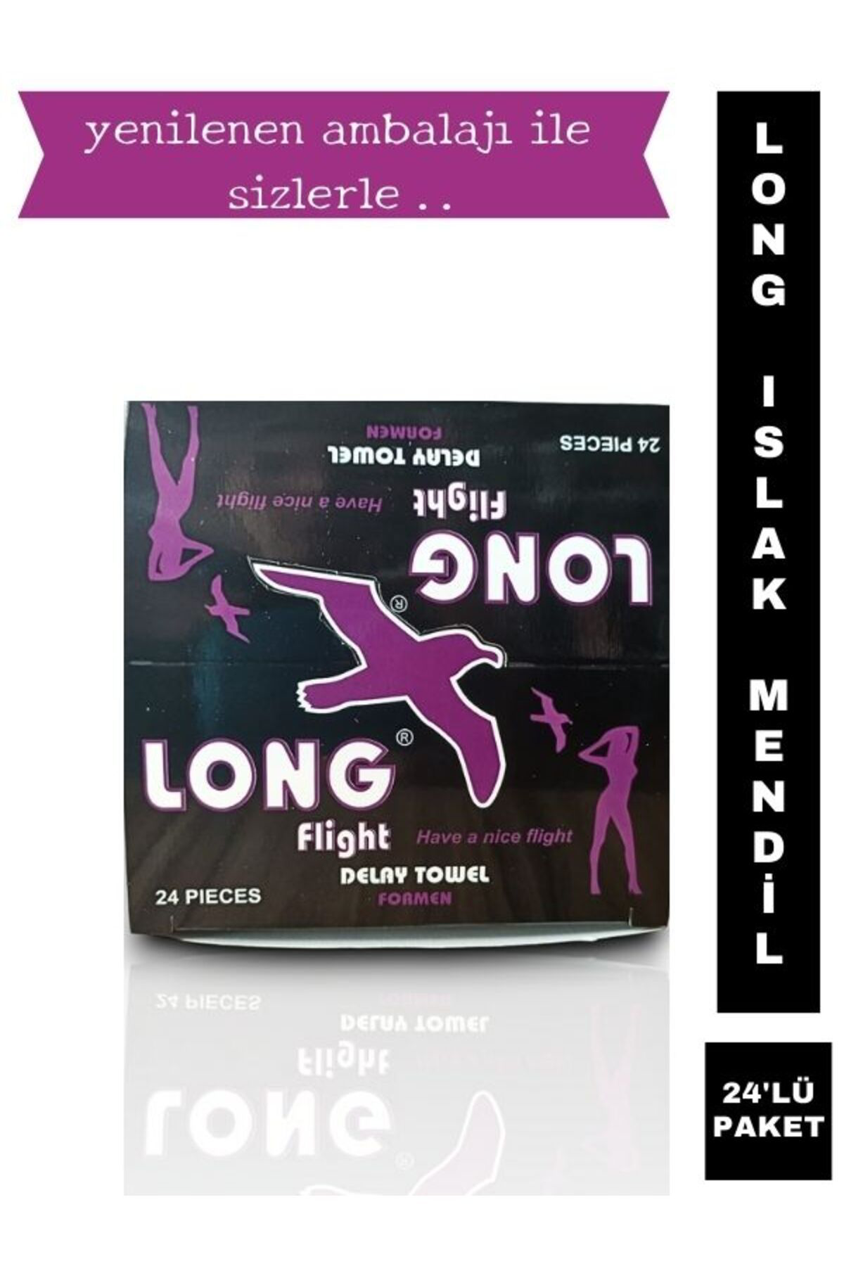 Long İslak Mendil 24 Lü * 2 Kutu
