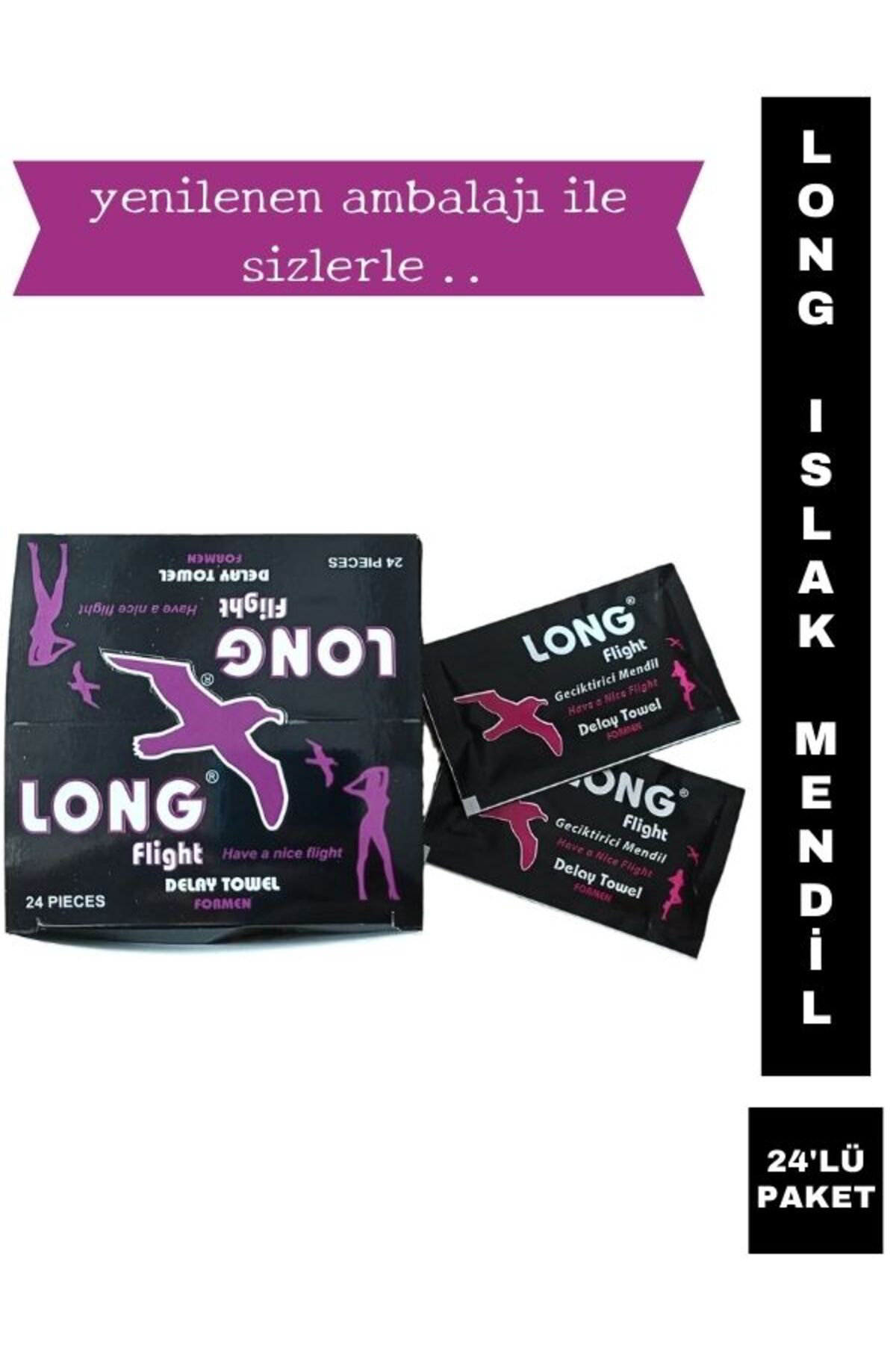 Long İslak Mendil 24 Lü * 2 Kutu