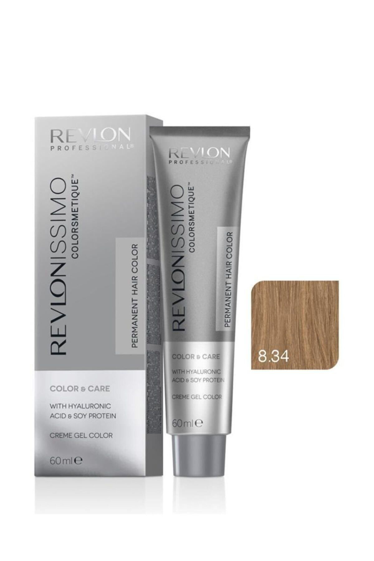 Revlon İssimo Colorsmetique Color & Care 8.34 Bakir Altin Sari (Oksidanl