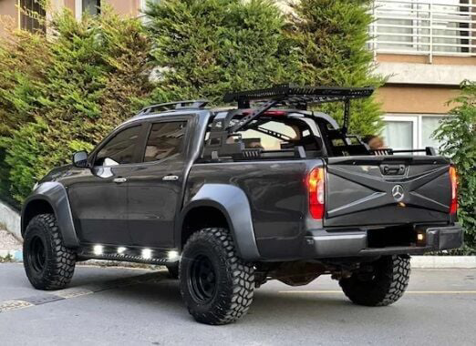Drs Tuning İsuzu D-Max Uyumlu Kasa Üzeri Rollbar Wolfskin 2012-2016