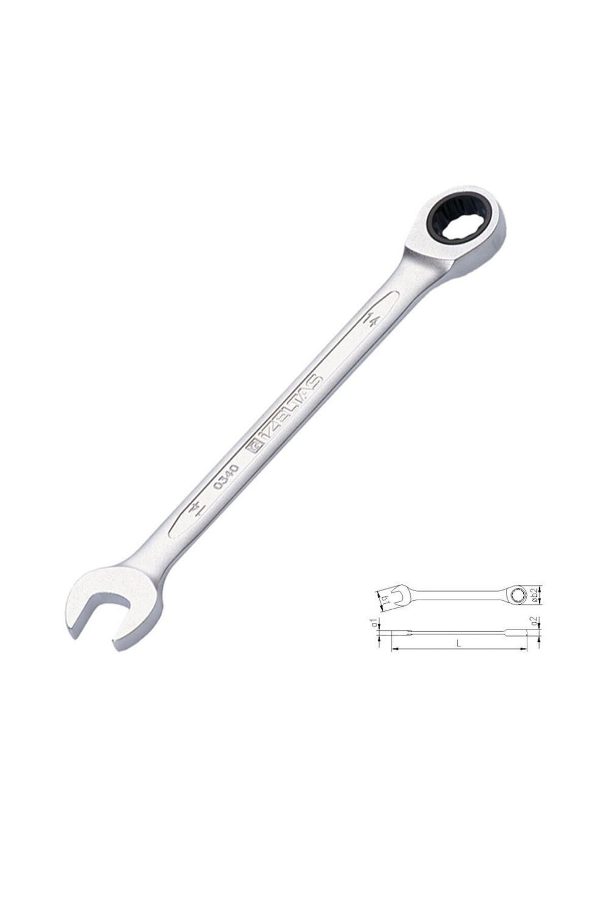 K&A İzeltaş 0340 Circir Kombine Anahtar 18 Mm