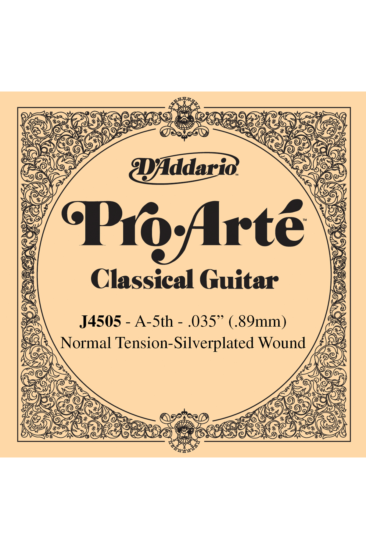 Daddario J4505 Klasik Gitar Tek Teli, Pro-Arte, Normal Tension, S