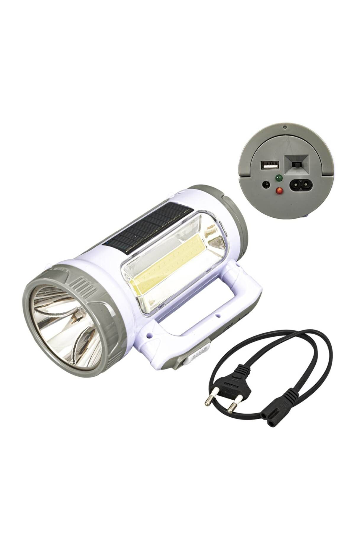 Robotrend Ja-1953 5W Solarli Şarjli El Fenerli İşildak (Om-27)