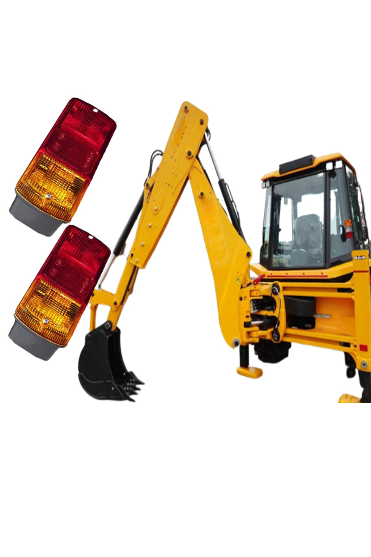 Crn Jcb Yeni Model Stop Lambasi 2 Adet Yedek Cam