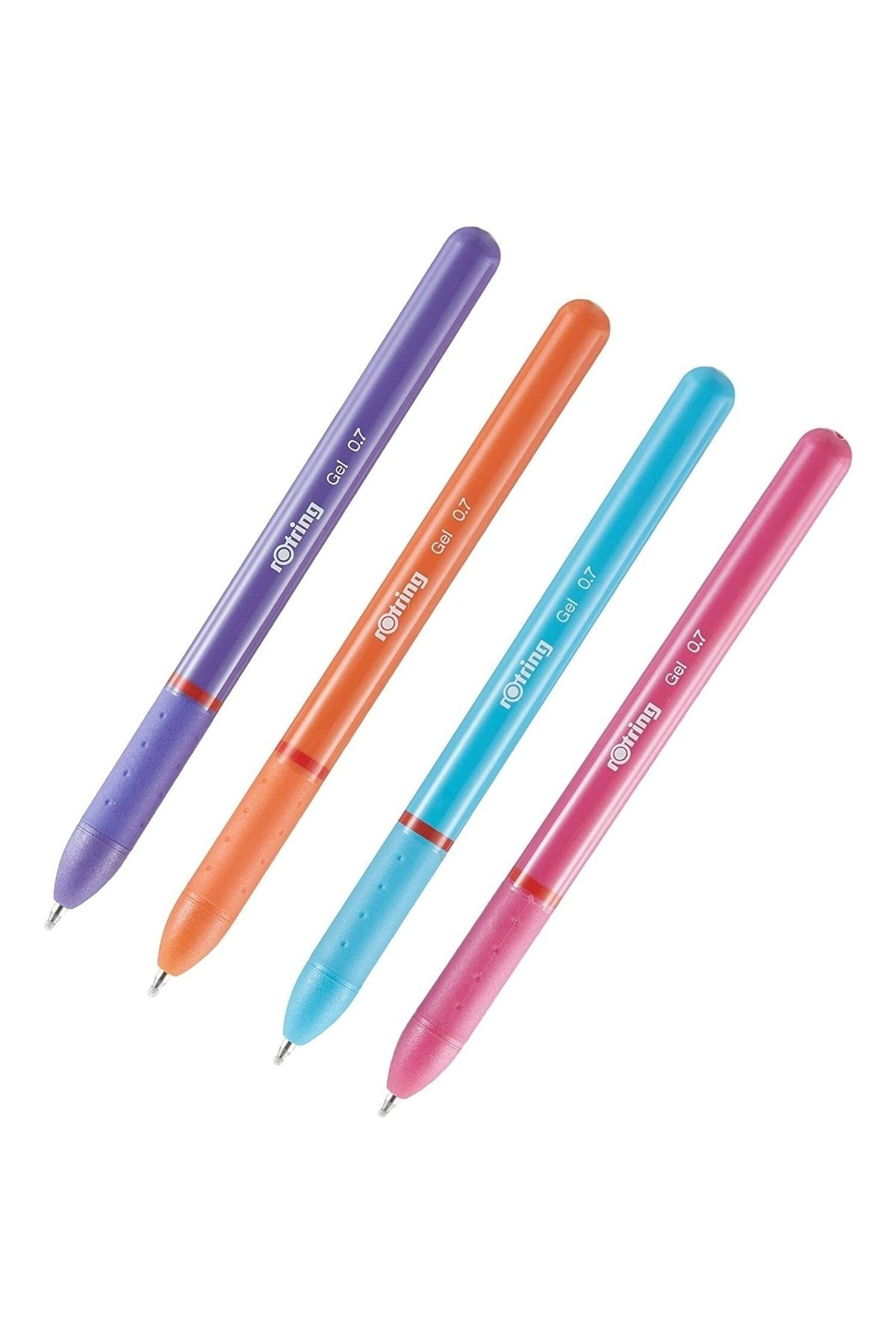 Rotring Jel Mürekkepli Kalem 4'Lü Canli Renkler