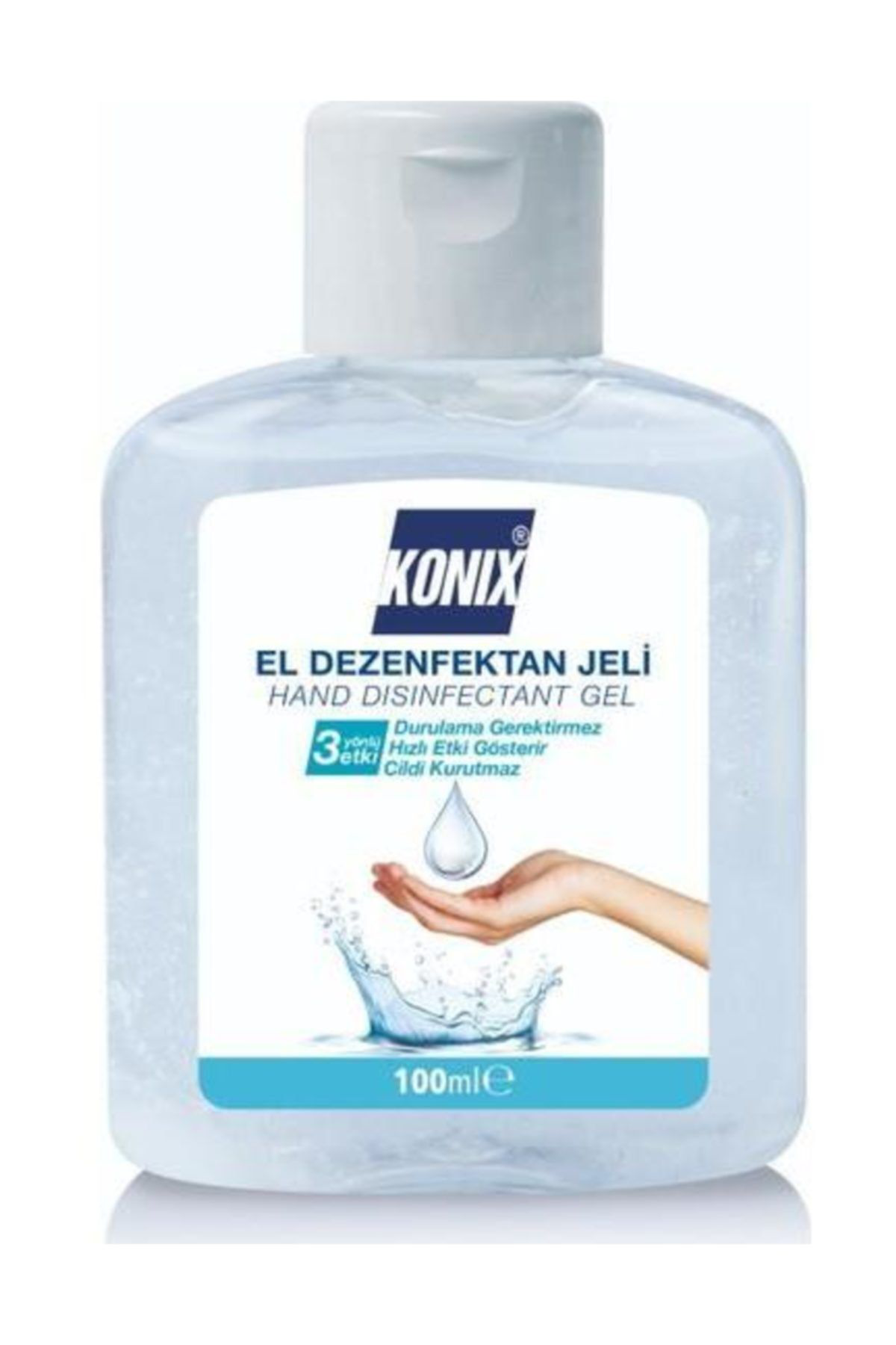 Konix Jel Virüs Temizleyici El Dezenfektani 100Ml