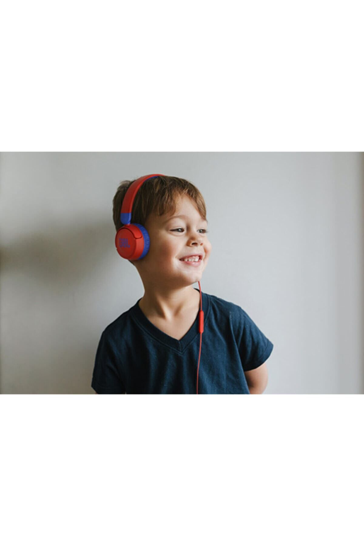 Jbl Jr310 Kirmizi Kablolu Kulak Üstü Çocuk Kulakliği