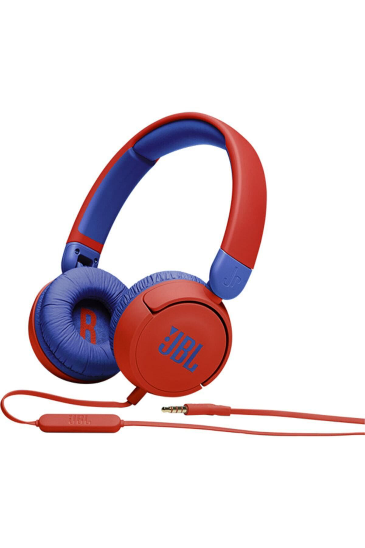 Jbl Jr310 Kirmizi Kablolu Kulak Üstü Çocuk Kulakliği