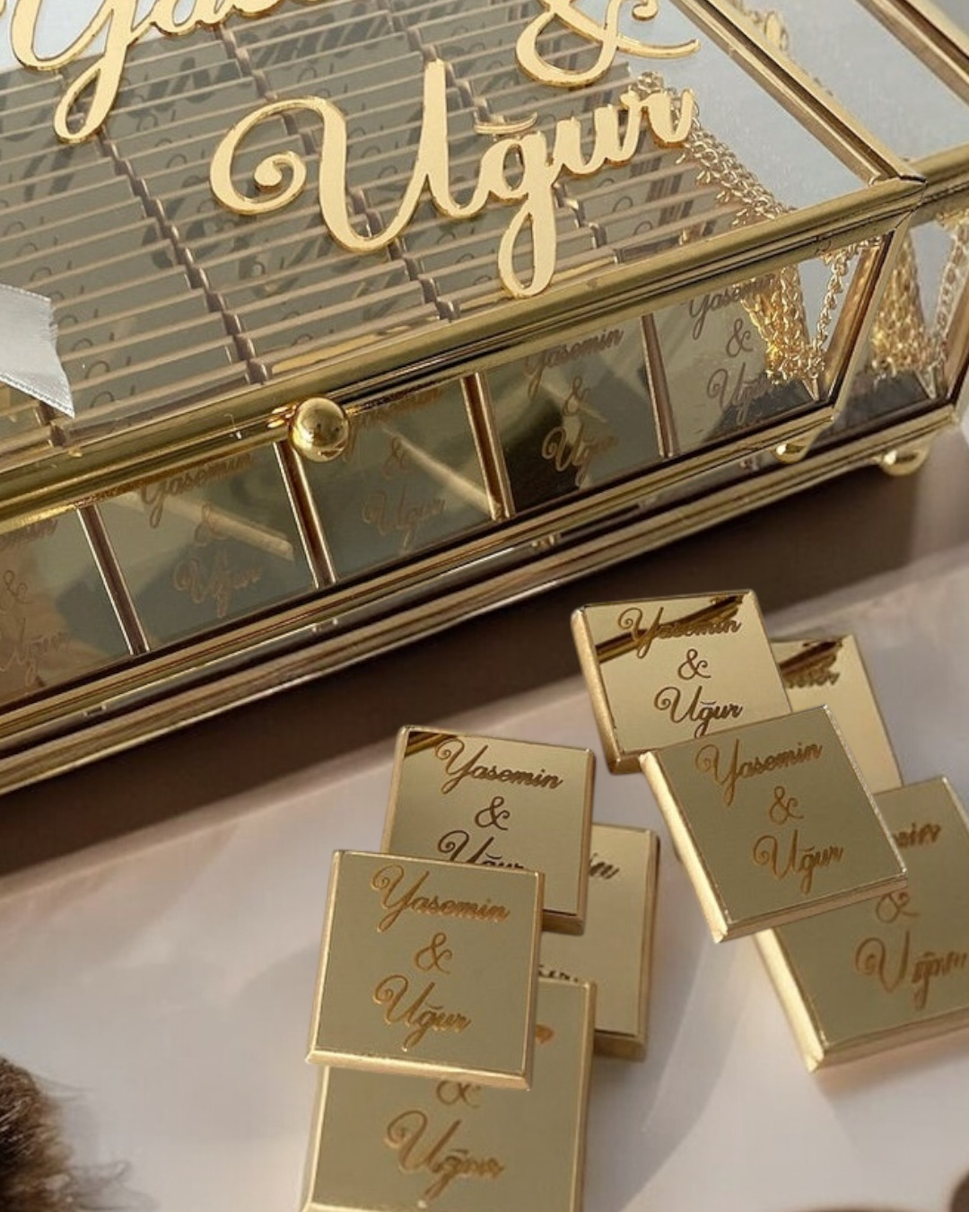 Cyzhome Julian Gold Söz Nişan Kiz İsteme Çikolatasi