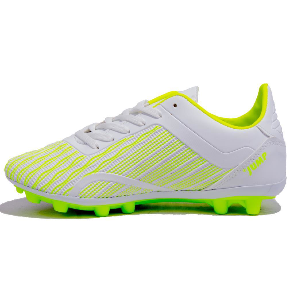 Jump  25850 Beyaz Yeşil Krampon Erkek Futbol Ayakkabi