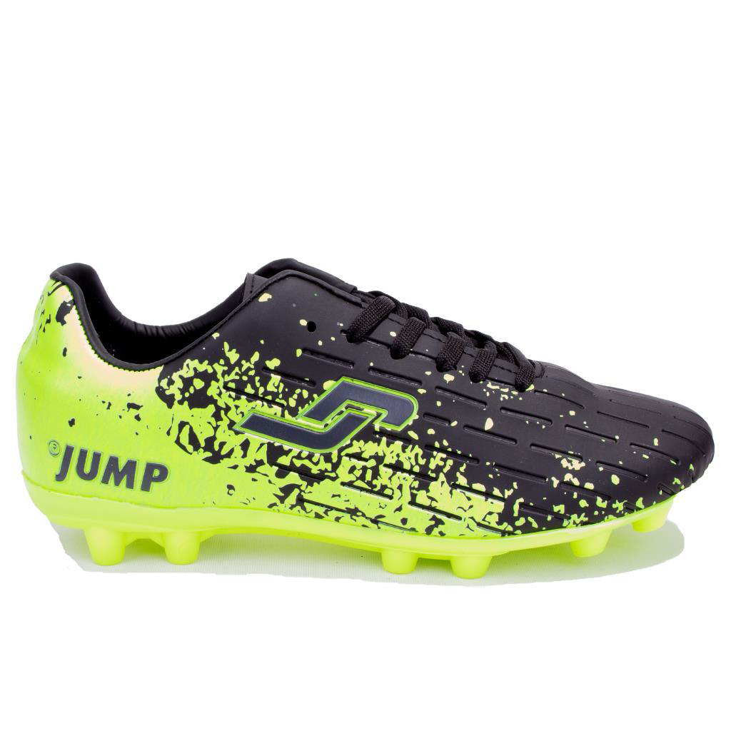 Jump  28373 Siyah Yeşil Krampon Erkek Futbol Ayakkabi