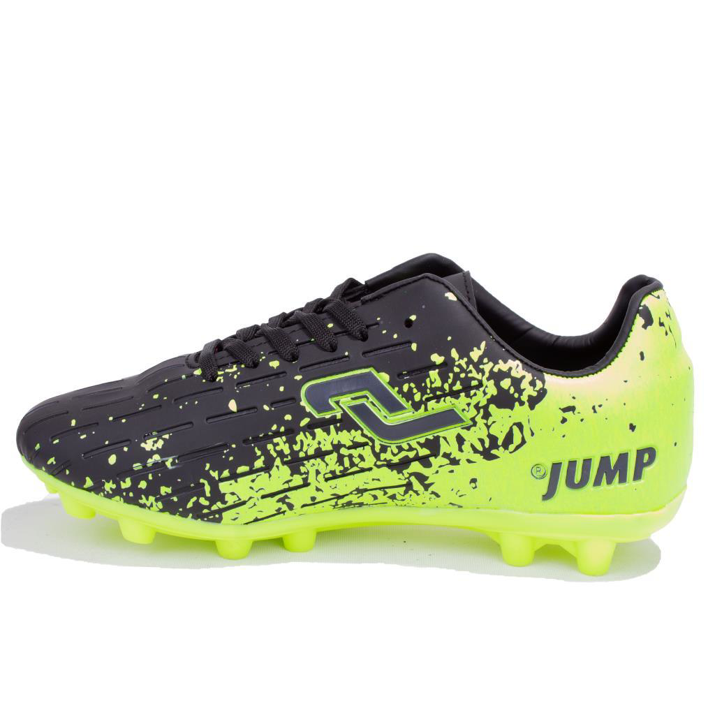 Jump  28373 Siyah Yeşil Krampon Erkek Futbol Ayakkabi