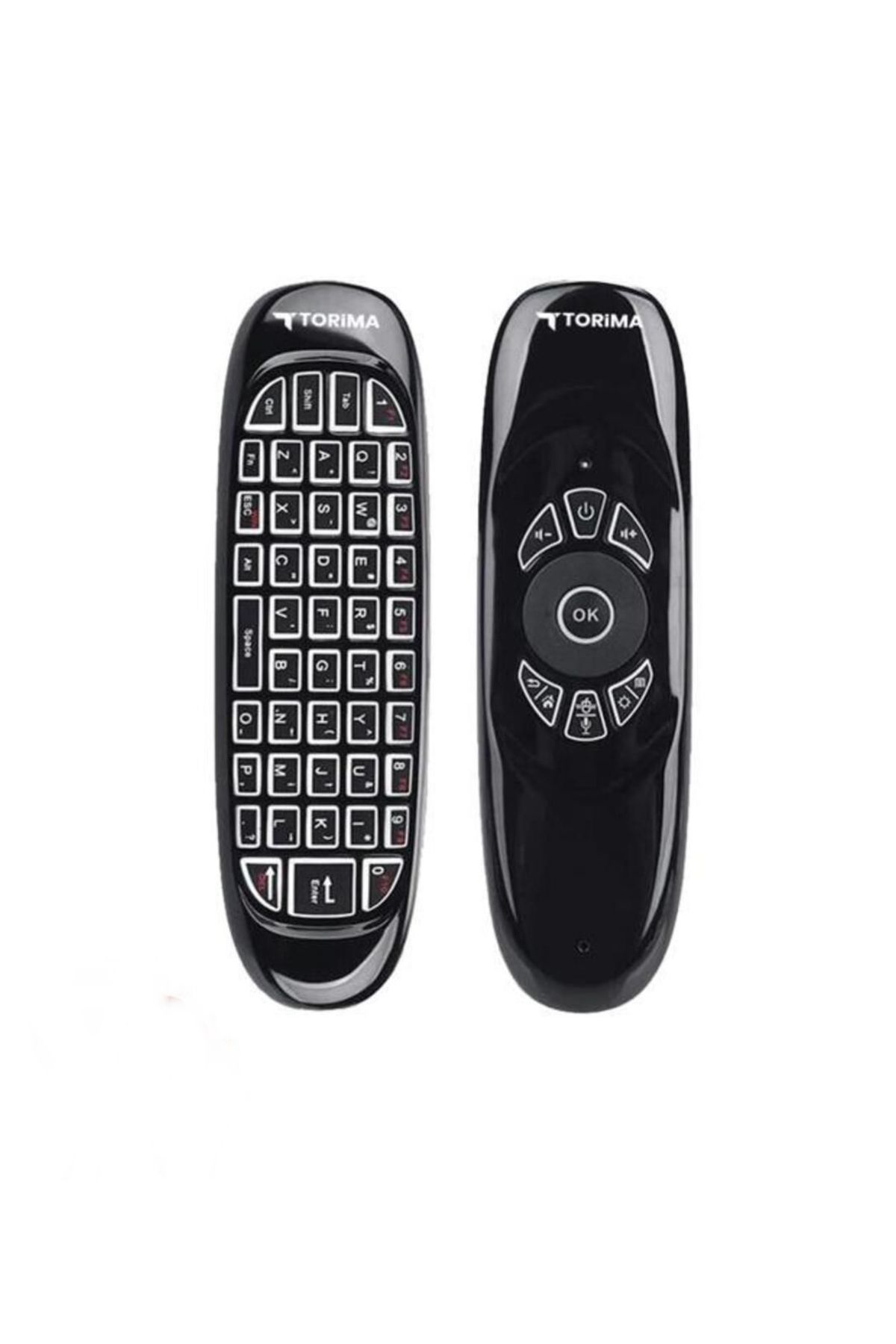 Torima K-02 2.4G Kablosuz Air Mouse Ve Mini Klavyeli Uzaktan Kumanda - A