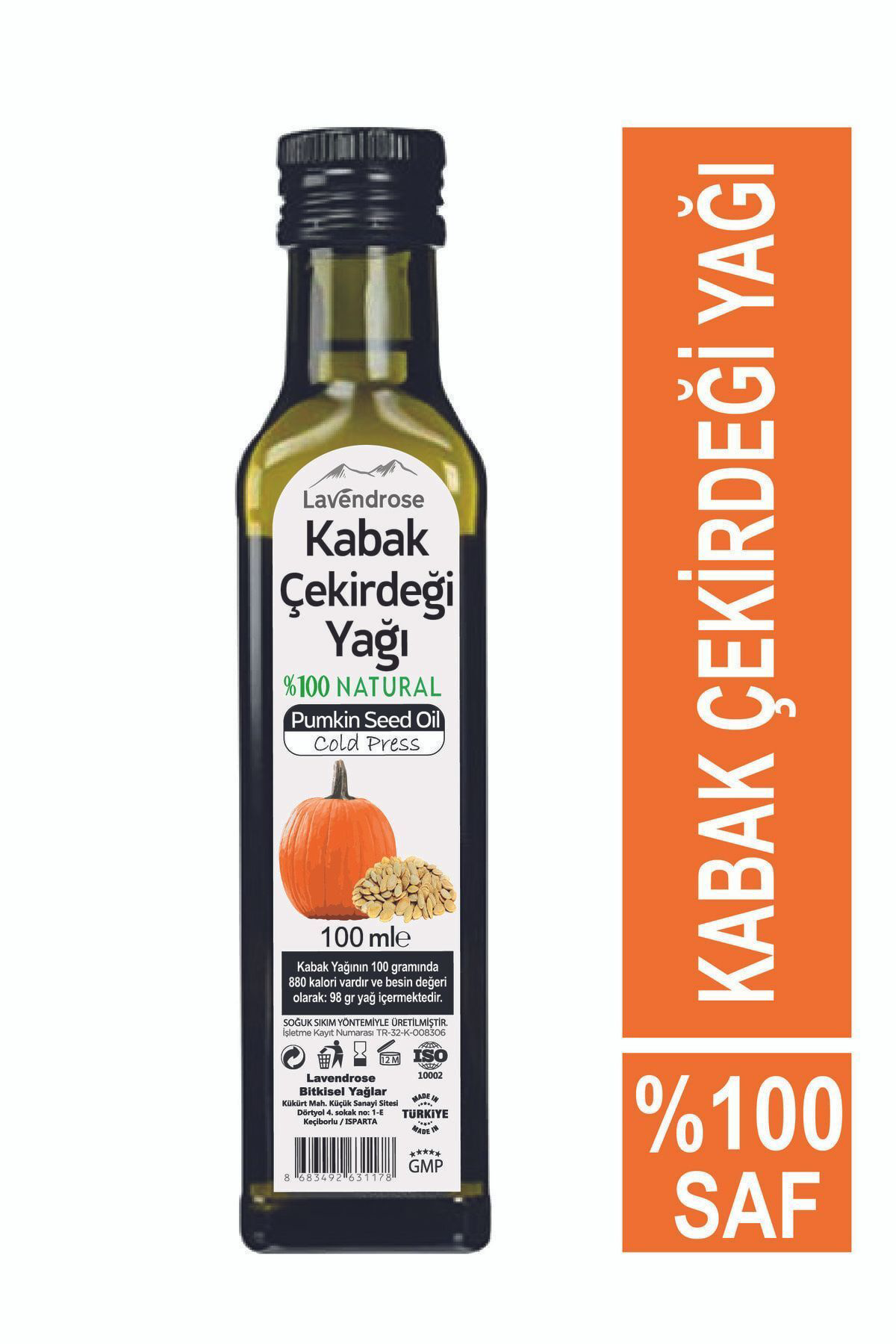 Whisperpro Kabak Çekirdeği Yaği%100 Saf Ve Doğal - Kabakçekirdeği Yaği Soğuk
