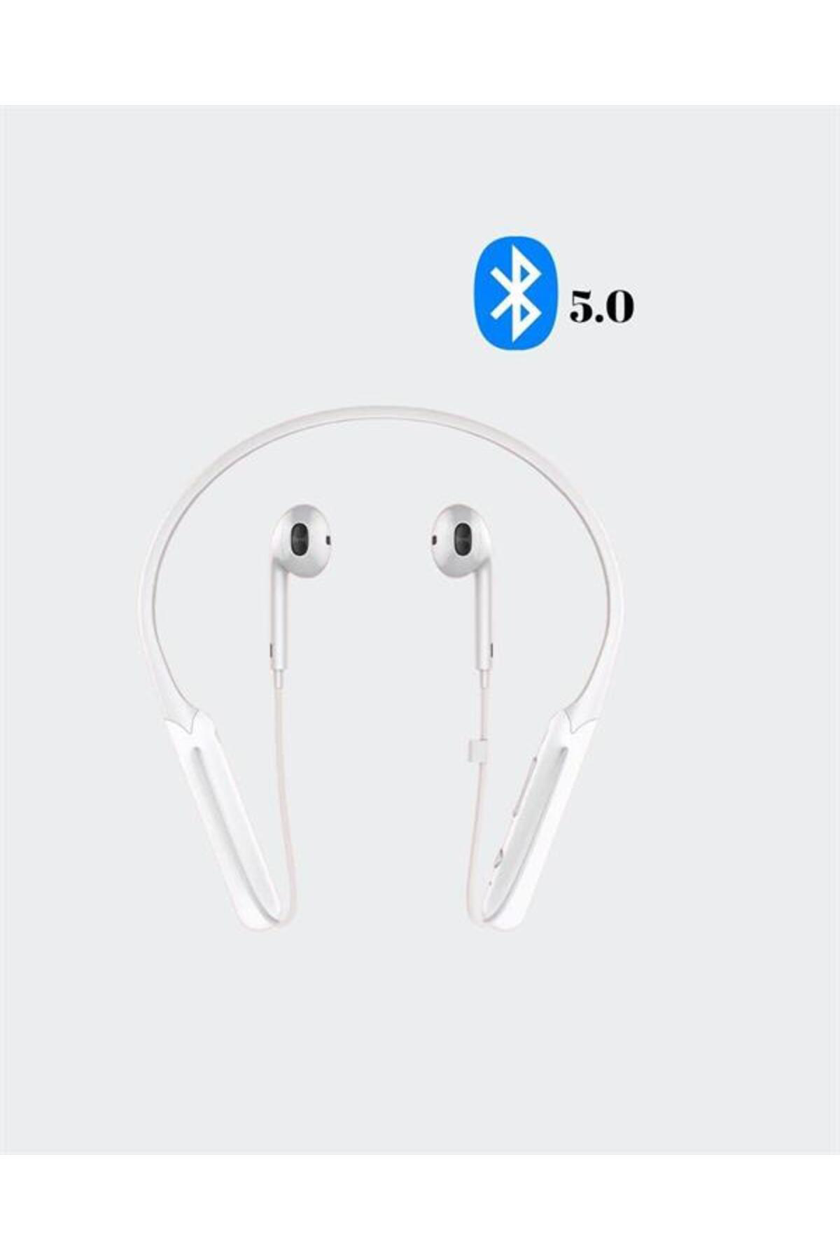 Techno Stock Kablosuz Bluetooth Kulaklik – Boyun Askili, 100 Saat Pil Ömrü