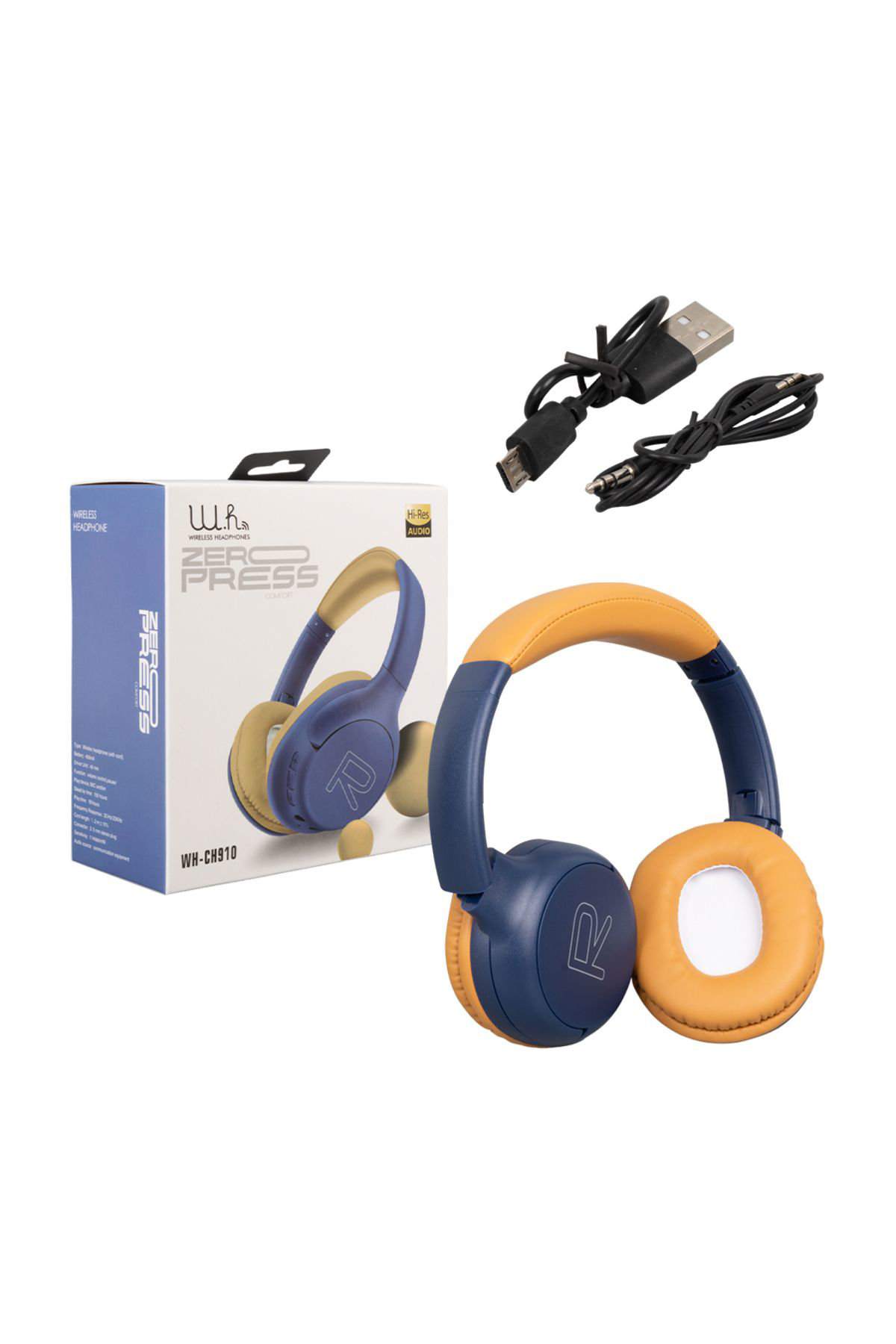 Ok Aksesuar Kablosuz Bluetooth Kulaküstü Tasarim Kulaklik Wh-Ch910 Go506089mt