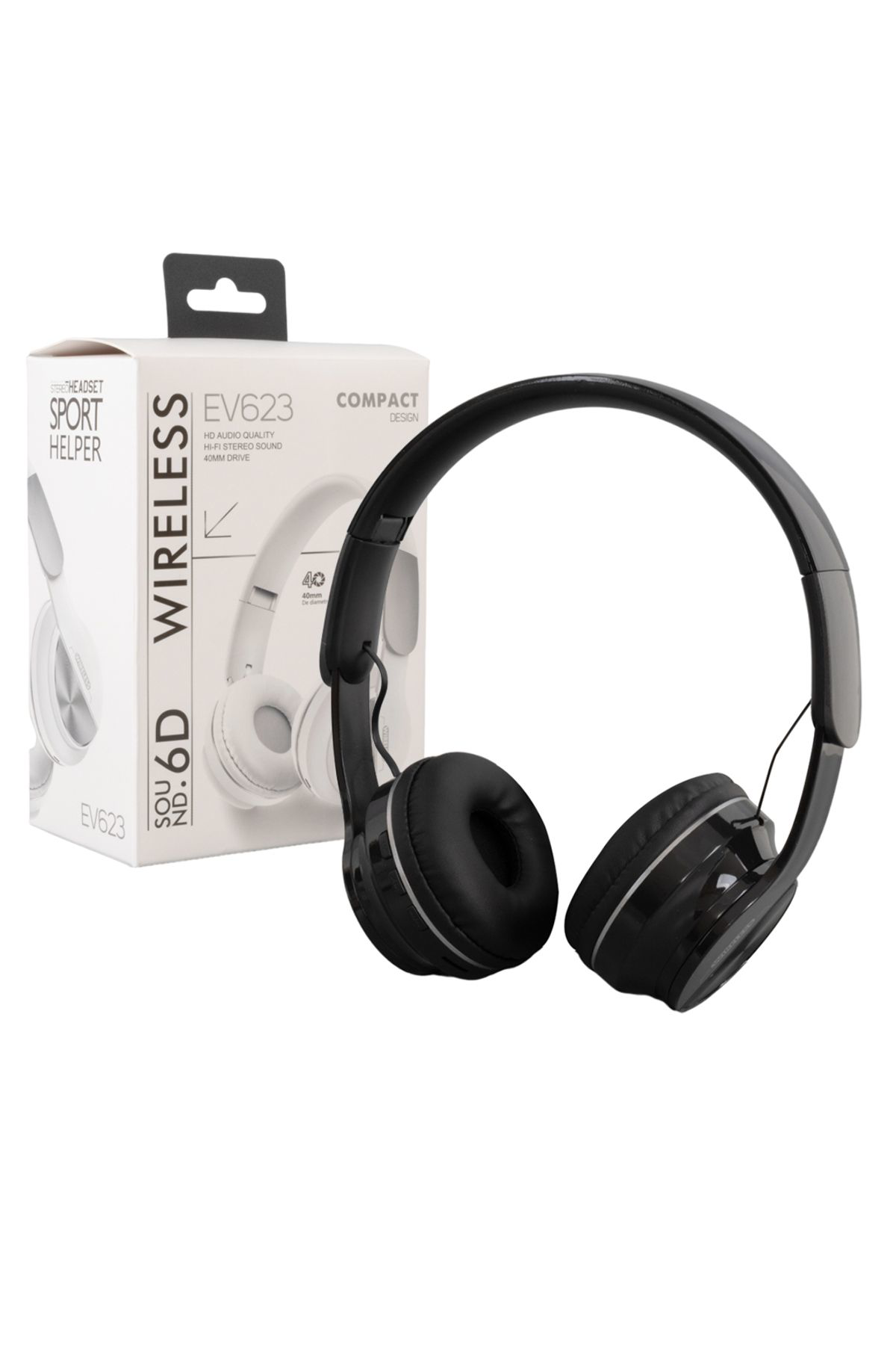 Ok Aksesuar Kablosuz Bluetooth Kulaküstü Tasarim Kulaklik Ev623 Go506089mt-22