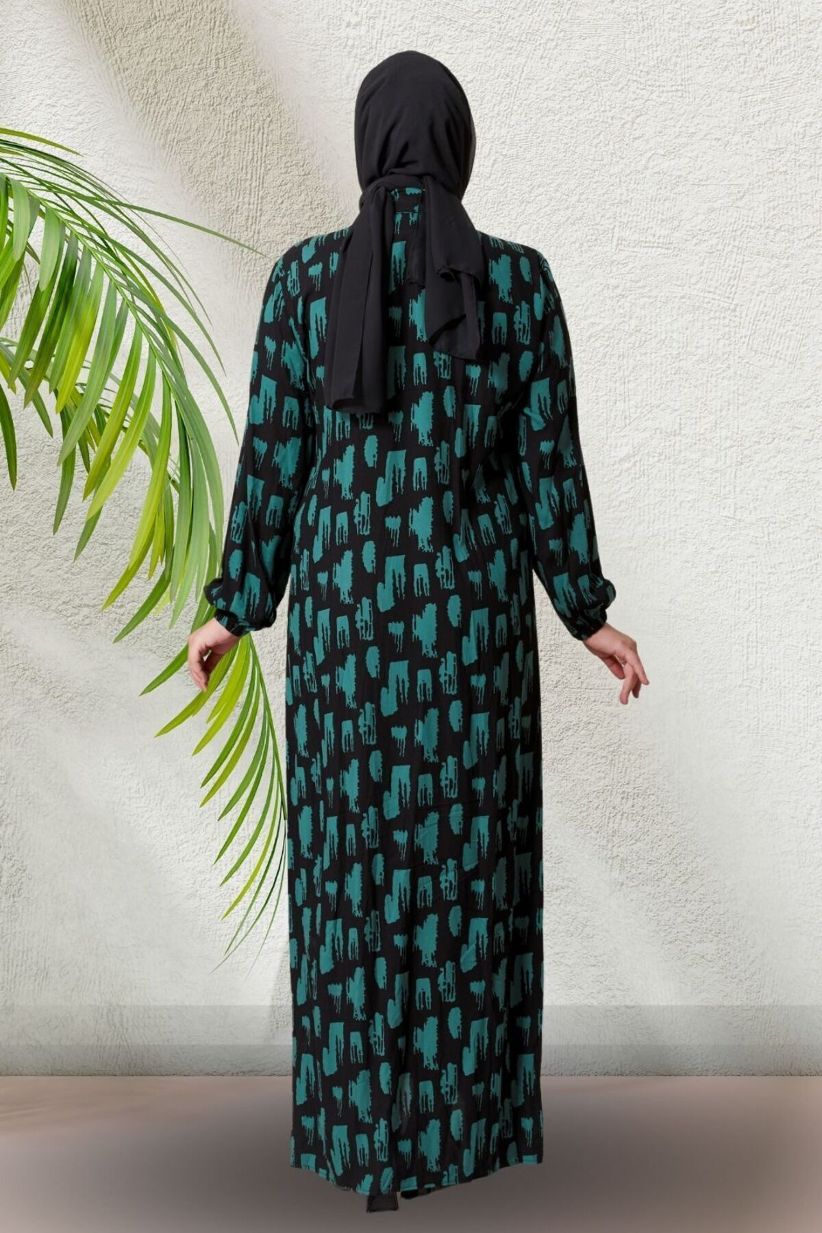 Ferace Kadin Buyuk Beden Oversize Rahat Kalip Yazlik Elbise Alaçati Mode