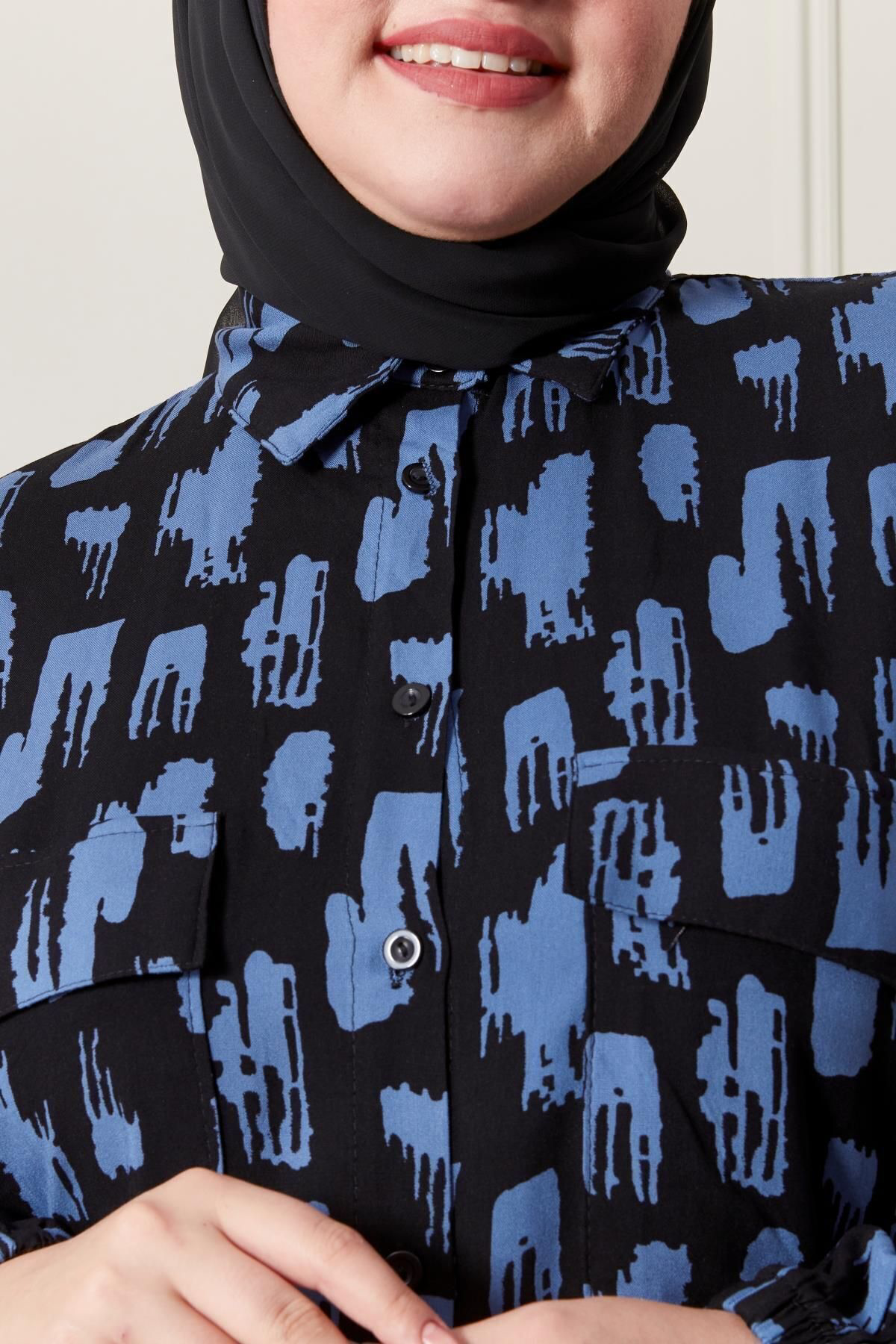 Ferace Kadin Buyuk Beden Oversize Rahat Kalip Yazlik Elbise Alaçati Mode