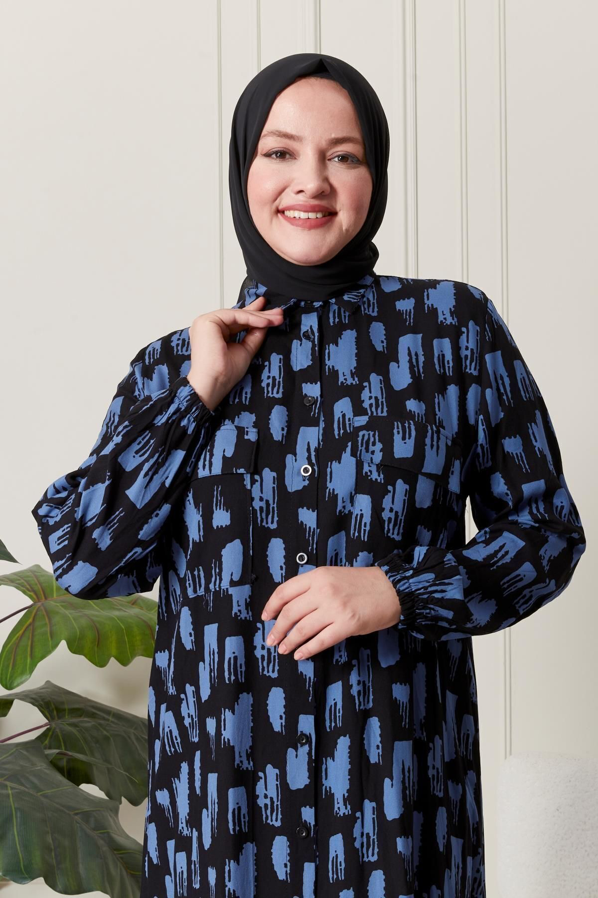 Ferace Kadin Buyuk Beden Oversize Rahat Kalip Yazlik Elbise Alaçati Mode