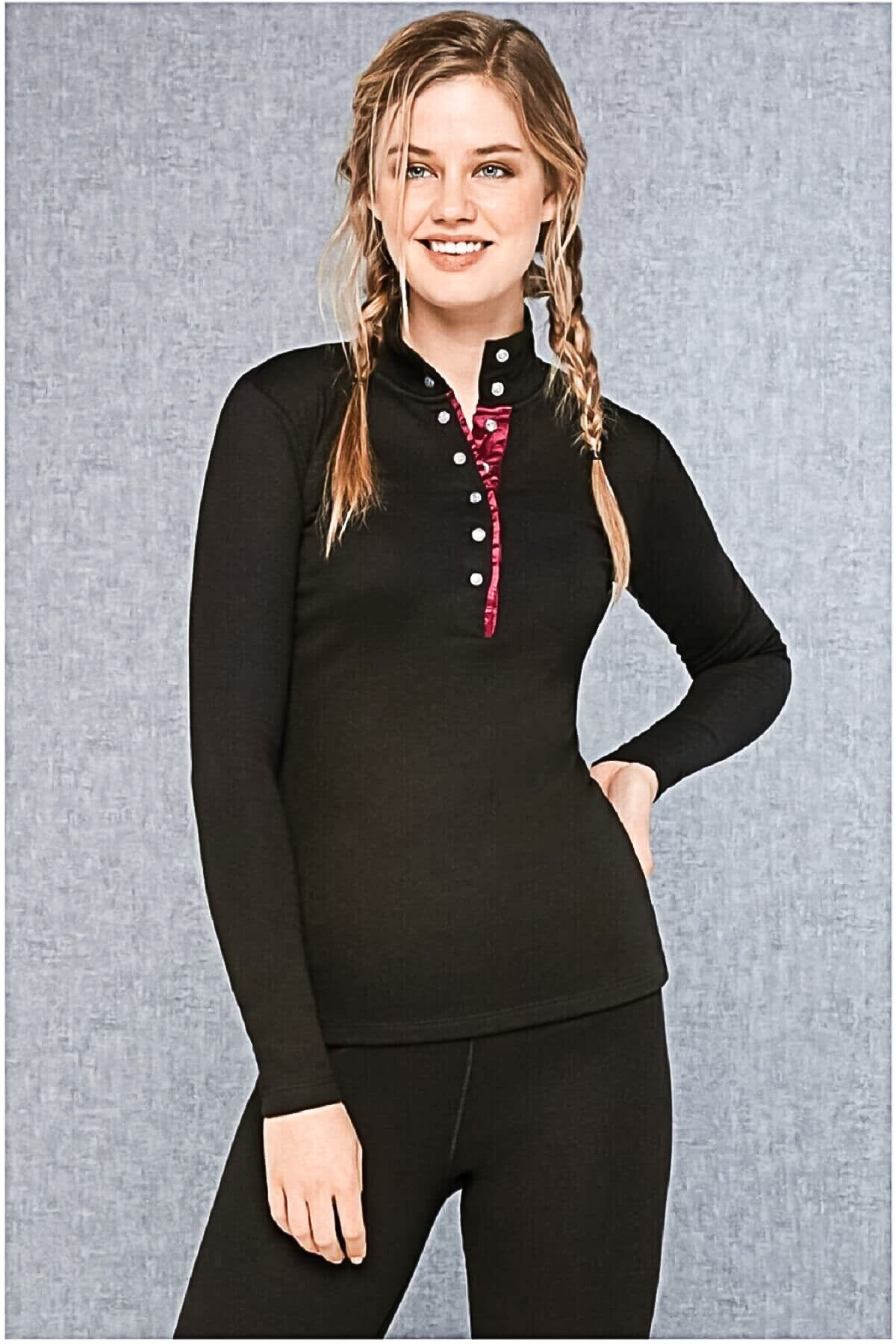 Doreanse Kadin Çift Kat Ekstra Viloft Termal Sweatshirt