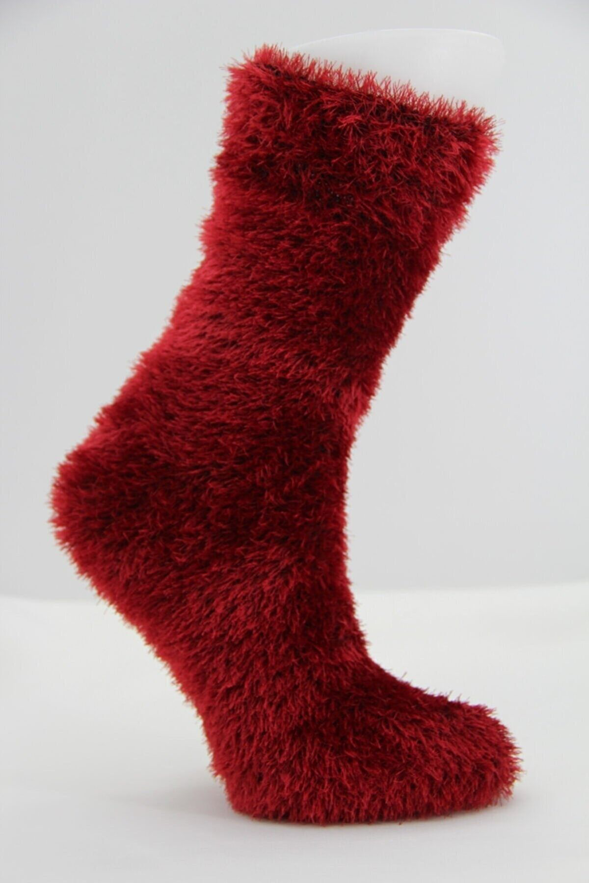 Kral Socks Kadin Dikişsiz Çorap Pofuduk (Simli - Kirpi Tüylü) Yumuşak Kişlik