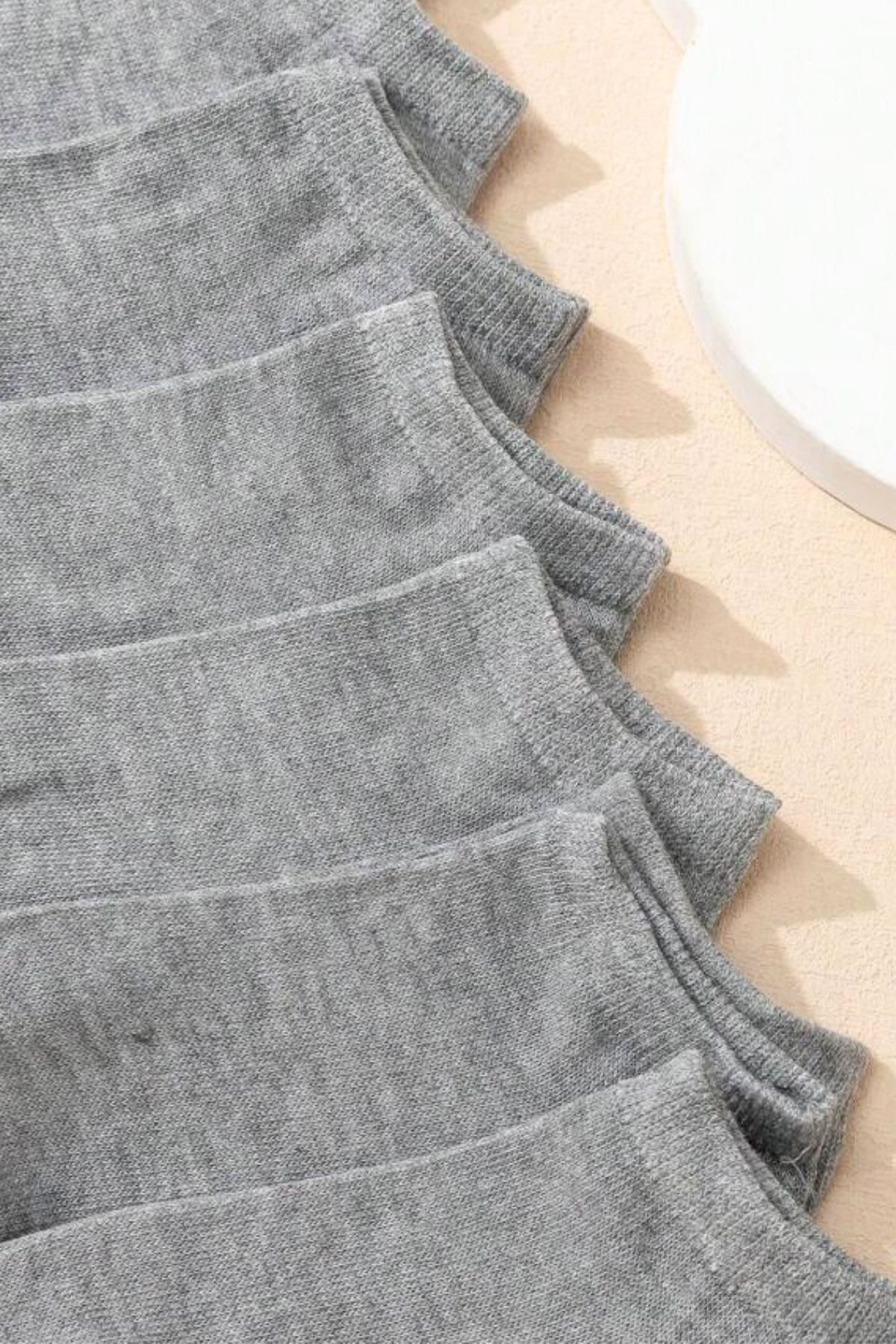 Kral Socks Kadin - Erkek (8 Li - 8 Çift) Pamuklu Terletmez Yazlik Görünmez Ç