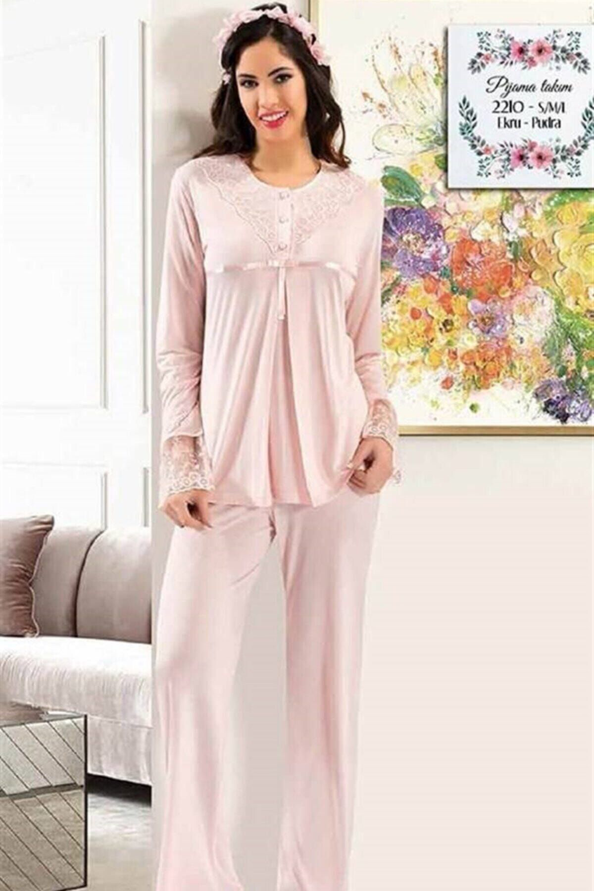 Xses Kadin Hamile Lohusa Pijama Takim 2210