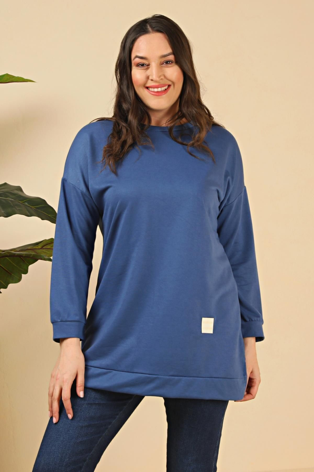 Ferace Kadin Oversize Tesettür Tunik