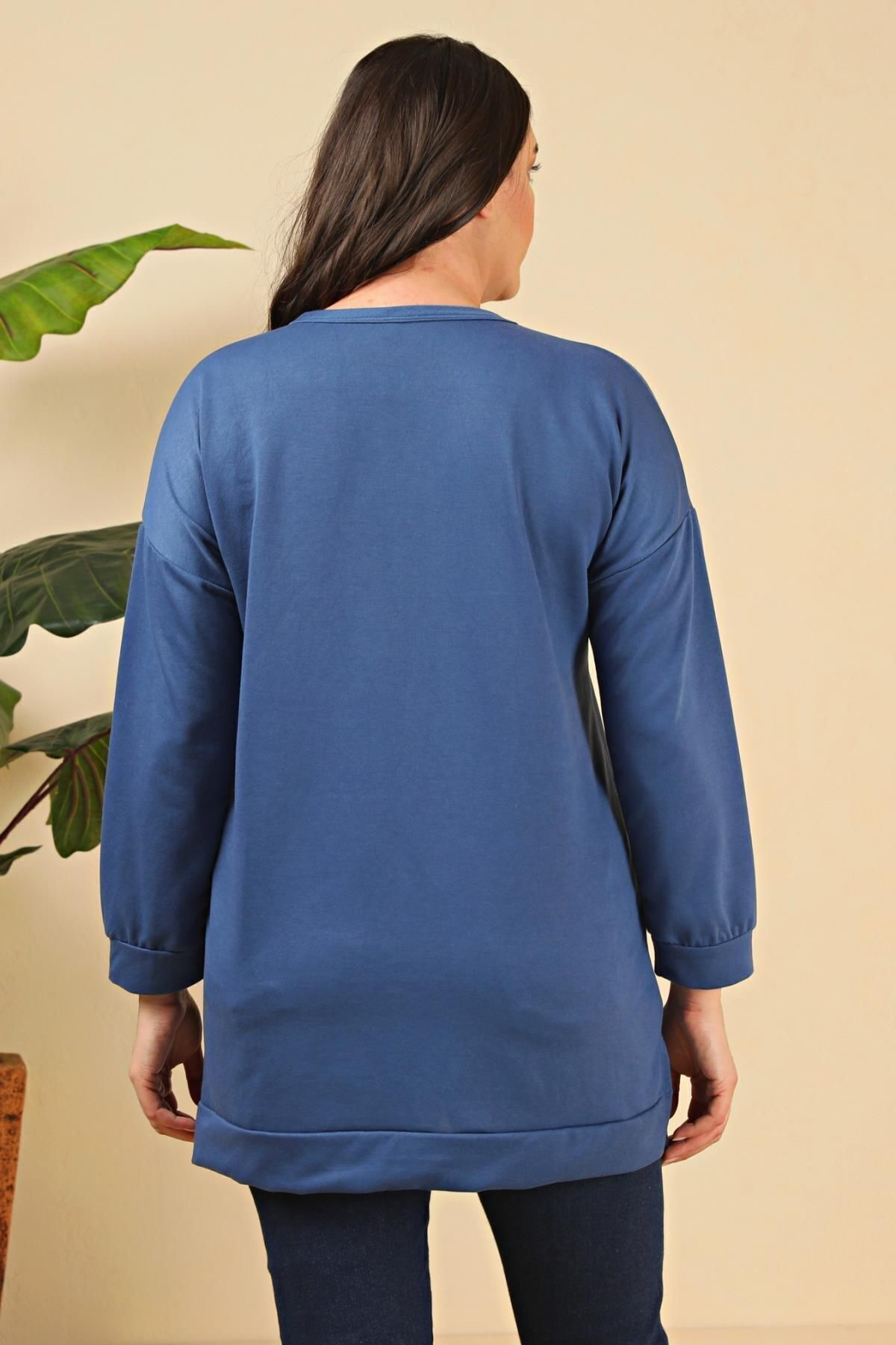 Ferace Kadin Oversize Tesettür Tunik