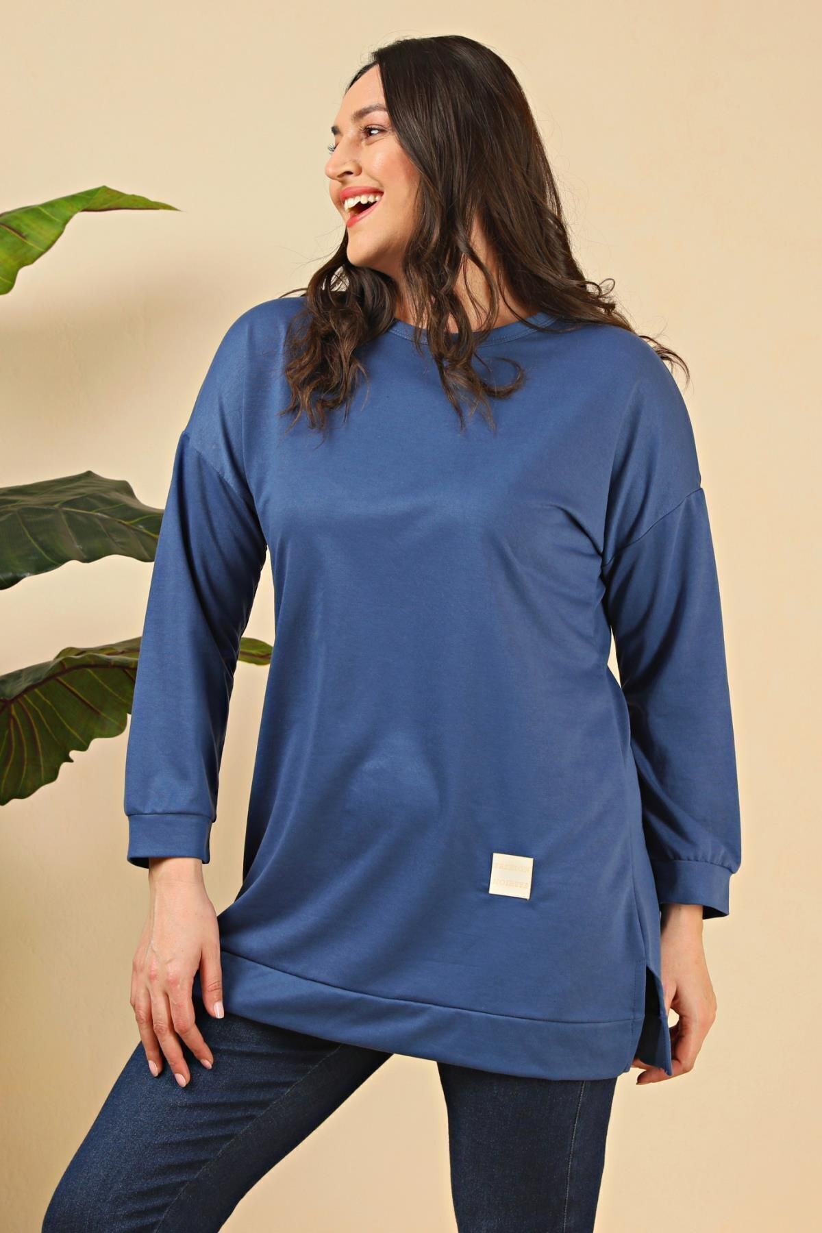 Ferace Kadin Oversize Tesettür Tunik