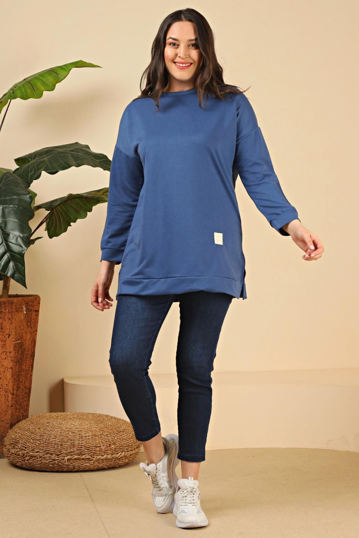 Ferace Kadin Oversize Tesettür Tunik