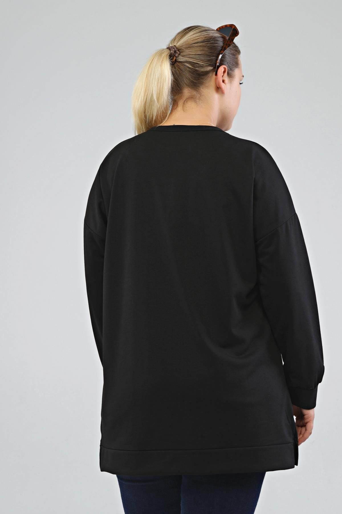 Ferace Kadin Oversize Tesettür Tunik