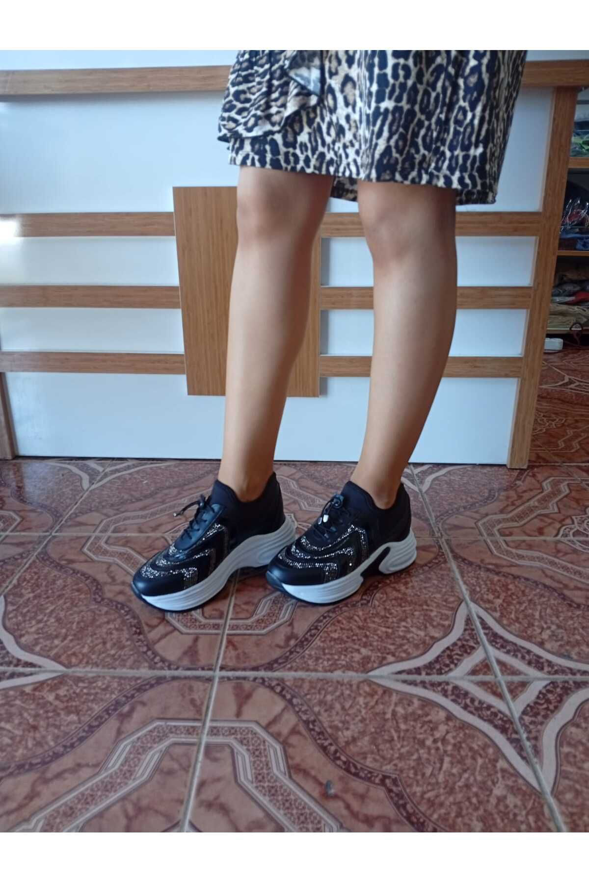 K&A Kadin Spor Ayakkabi Siyah Renk