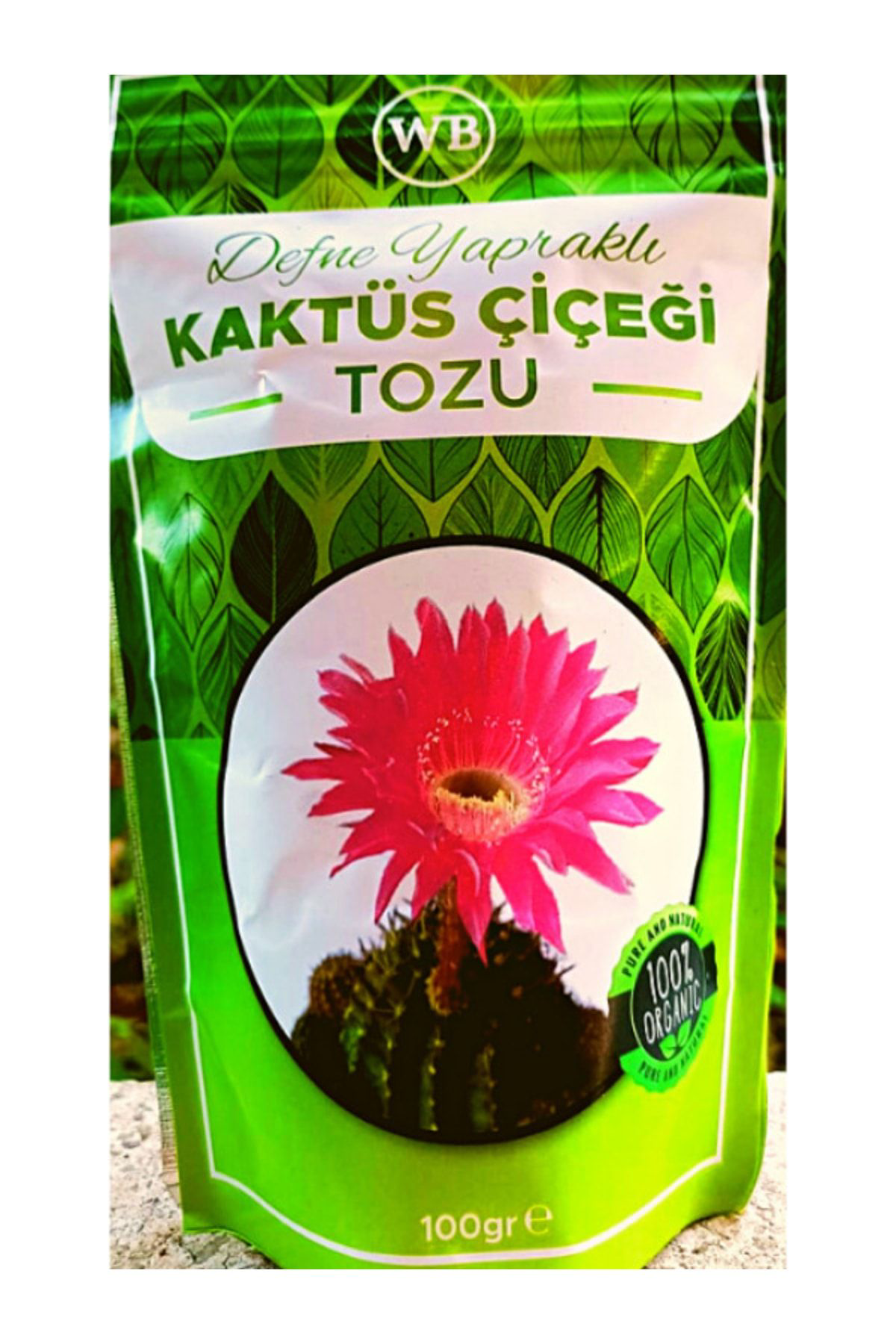 Wb Kaktüs Çayi 100 Gr Kaktüs Çiçeği Tozu