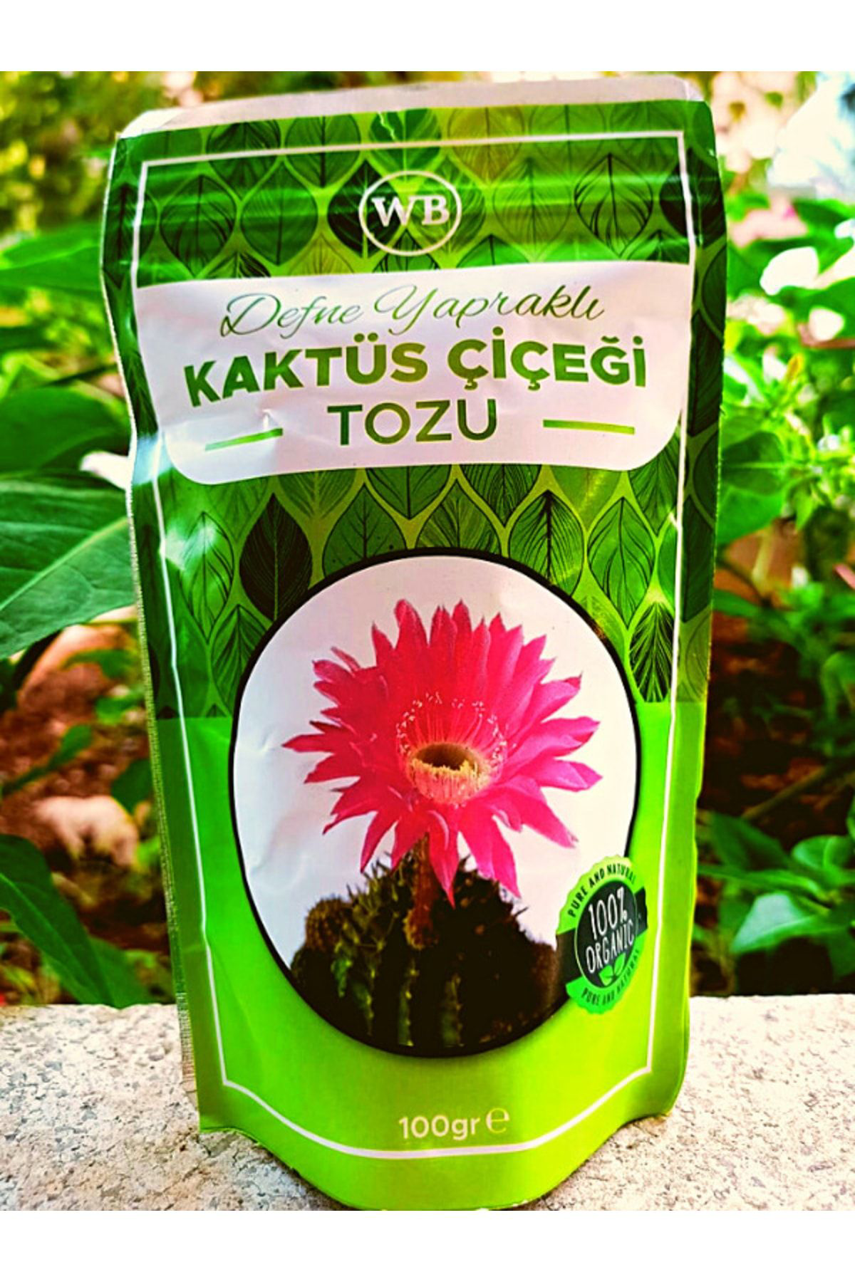 Wb Kaktüs Çayi 100 Gr Kaktüs Çiçeği Tozu