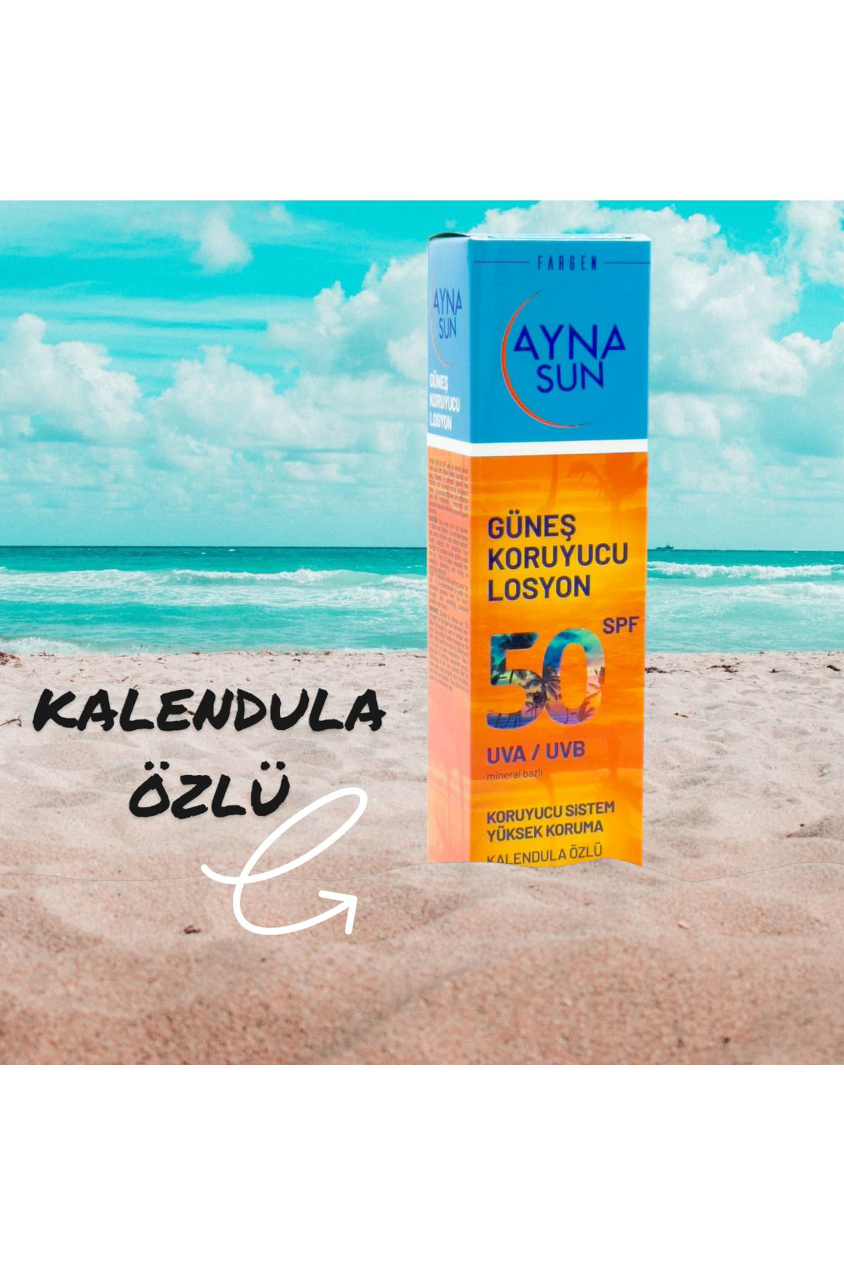 Fargen Kalendula Özlü Güneş Koruyucu Losyon 100 Ml 50+ Spf