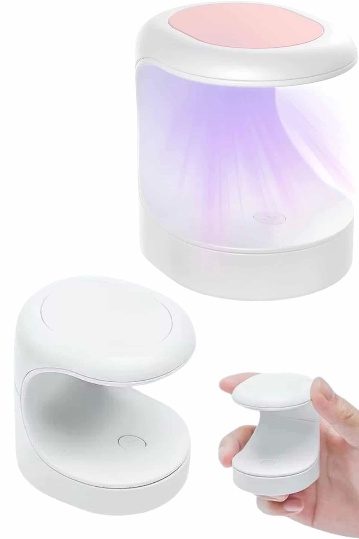 Yusuftex Kalici Oje Kurutucu Mini Uv İşinli Taşinabilir Hizli Ve Pratik Oj