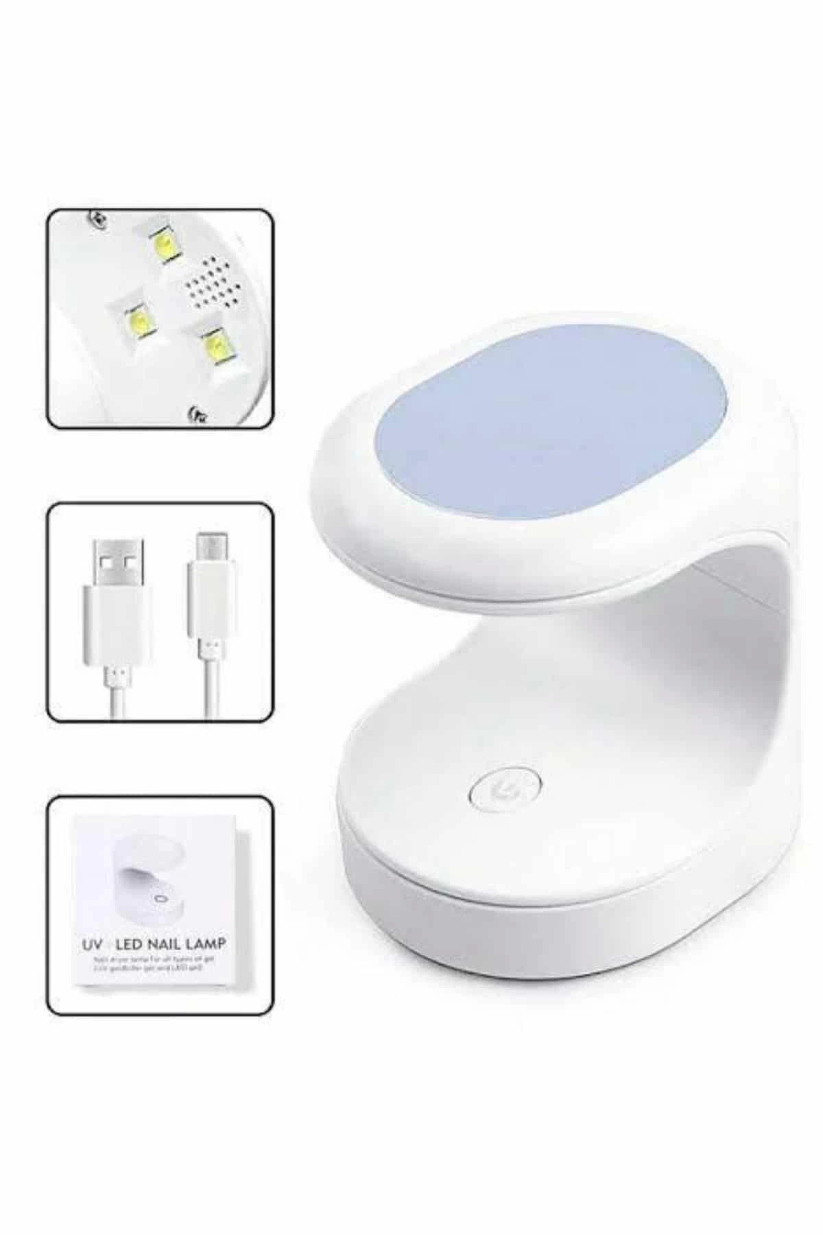 Yusuftex Kalici Oje Protez Tirnak Uv Led Kuturucu Oje Jel Tirnak Kurutucu