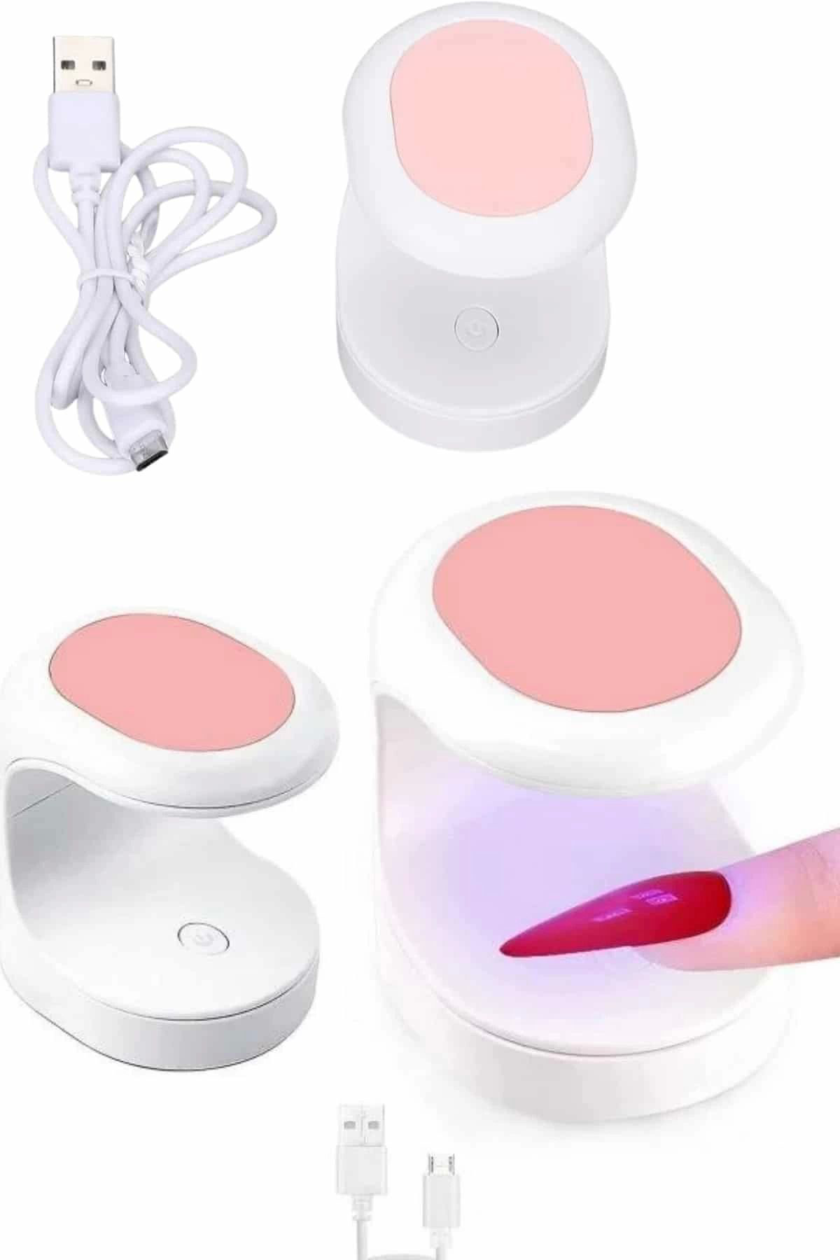 Yusuftex Kalici Oje Protez Tirnak Uv Led Kuturucu Oje Jel Tirnak Kurutucu