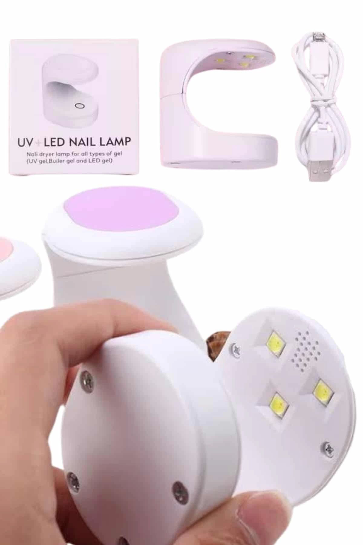 Yusuftex Kalici Oje Protez Tirnak Uv Led Kuturucu Oje Jel Tirnak Kurutucu