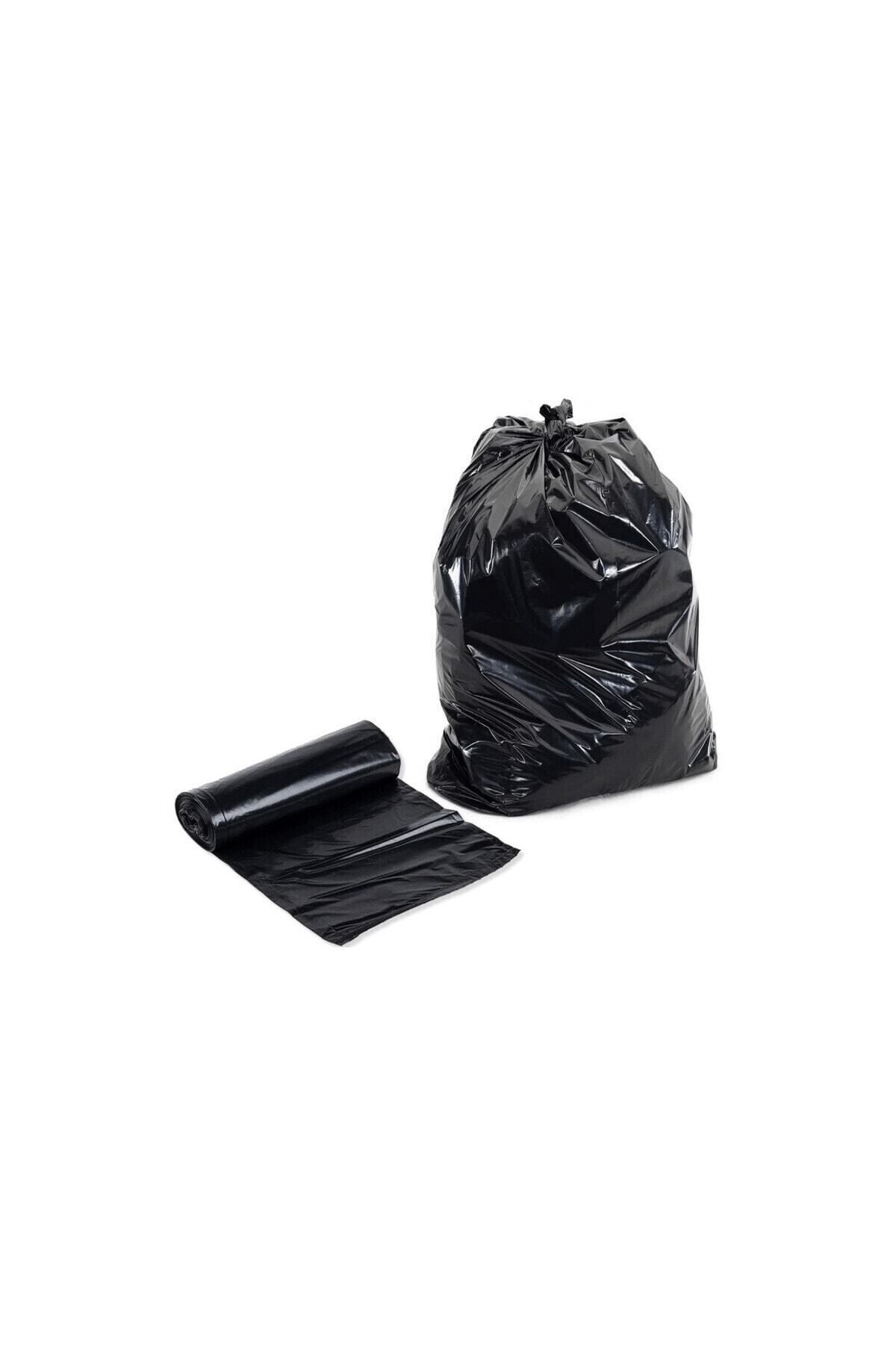 Popy Kalin Çöp Torbasi 300 Gr X 5 Rulo Siyah Çöp Poşeti 80X110 Cm Jumb