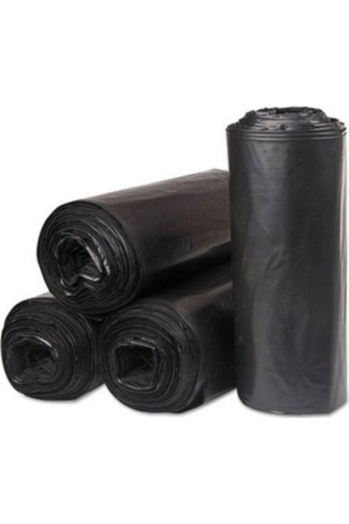 Popy Kalin Çöp Torbasi 300 Gr X 5 Rulo Siyah Çöp Poşeti 80X110 Cm Jumb