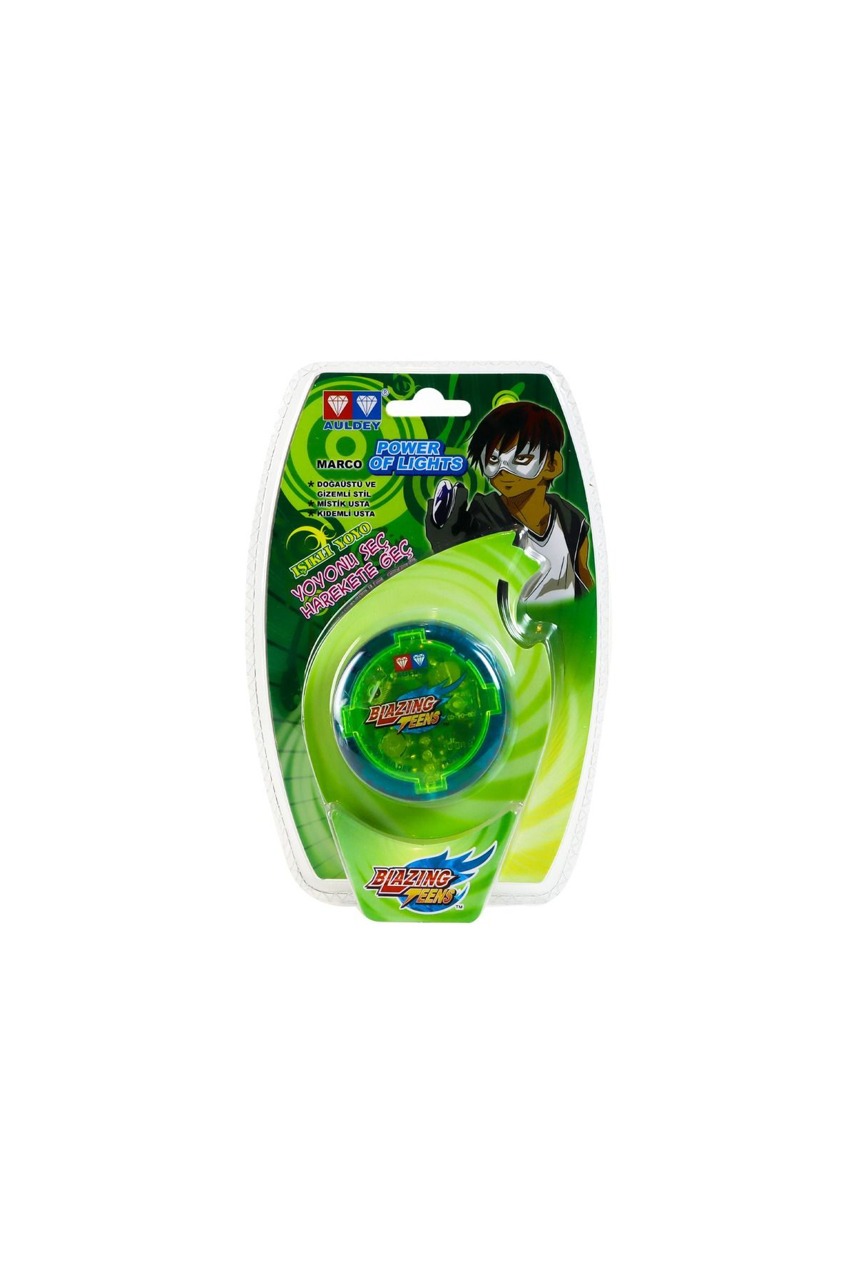 Oyuncak Store Kaliteli İşikli Yoyo Power Of Lights Yoyo Mavi