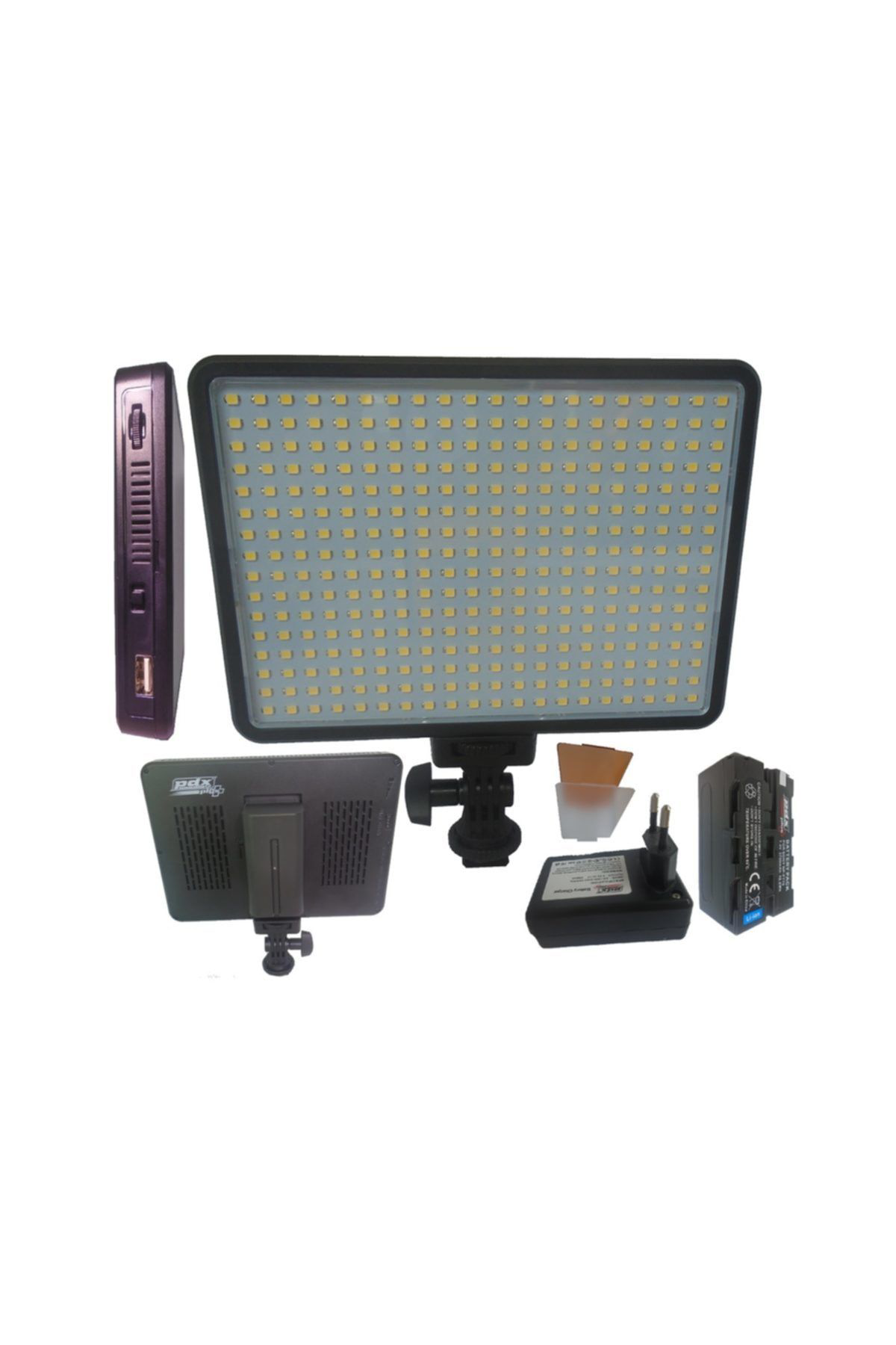 Pdx Kamera İşiği,320 Beyaz Ledli? Kamera Tepe Lambasi, Led-320